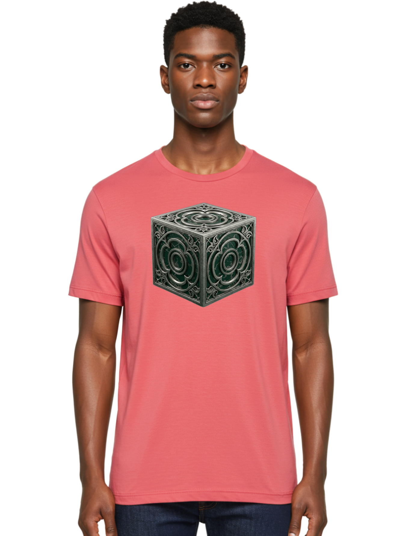 Metal-Cube Men'S Graphic Tee, 100% Cotton, Comfortable Casual Summer Wear, Machine Washable, Vintage Camera, Old Camera, Antique Camera, Black Camera, Classic Photography, Photography Equipment, Nostalgic Device, Film Camera, Camera Art Bag774