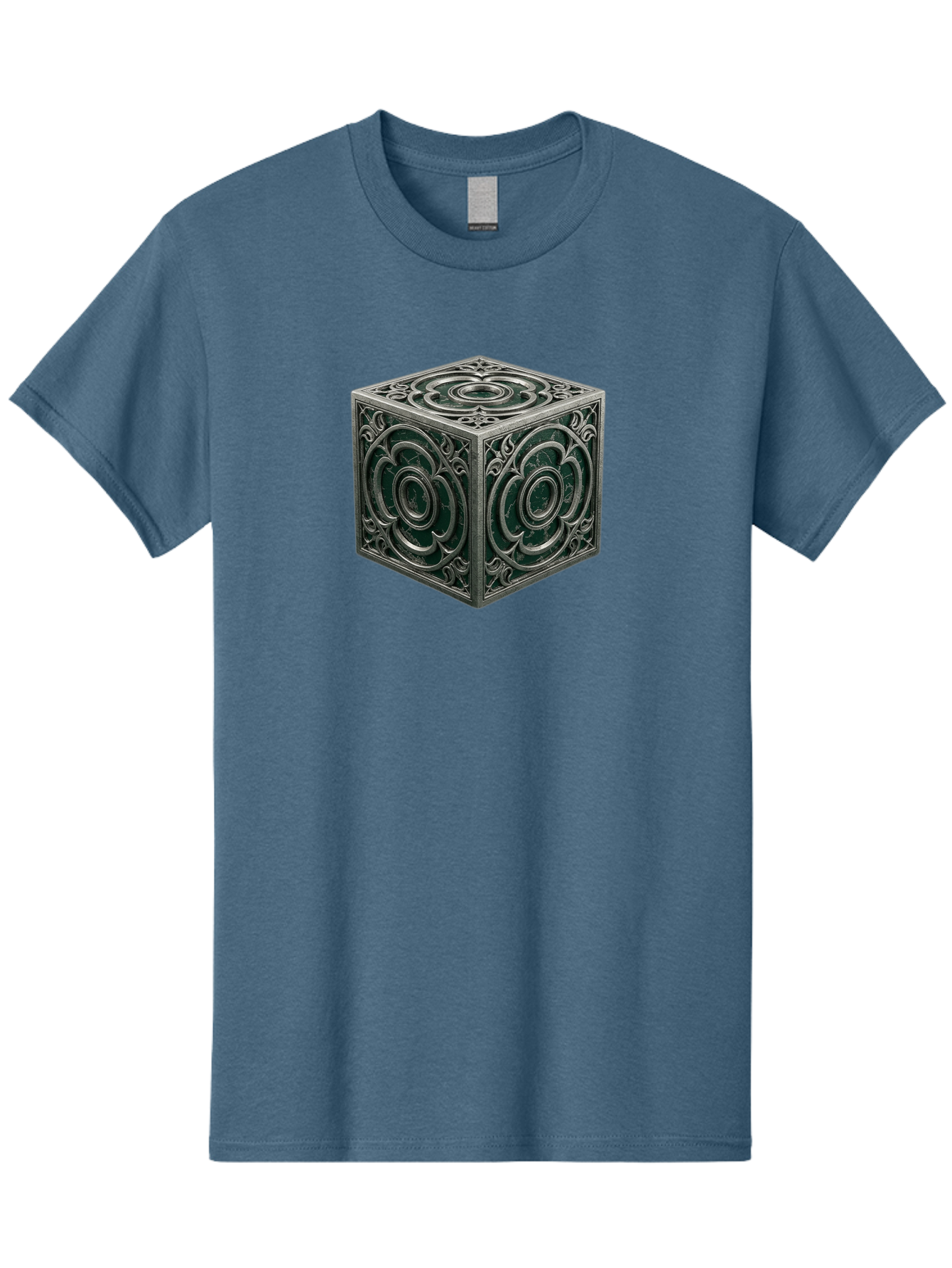 Metal-Cube Men'S Graphic Tee, 100% Cotton, Comfortable Casual Summer Wear, Machine Washable, Vintage Camera, Old Camera, Antique Camera, Black Camera, Classic Photography, Photography Equipment, Nostalgic Device, Film Camera, Camera Art Bag774