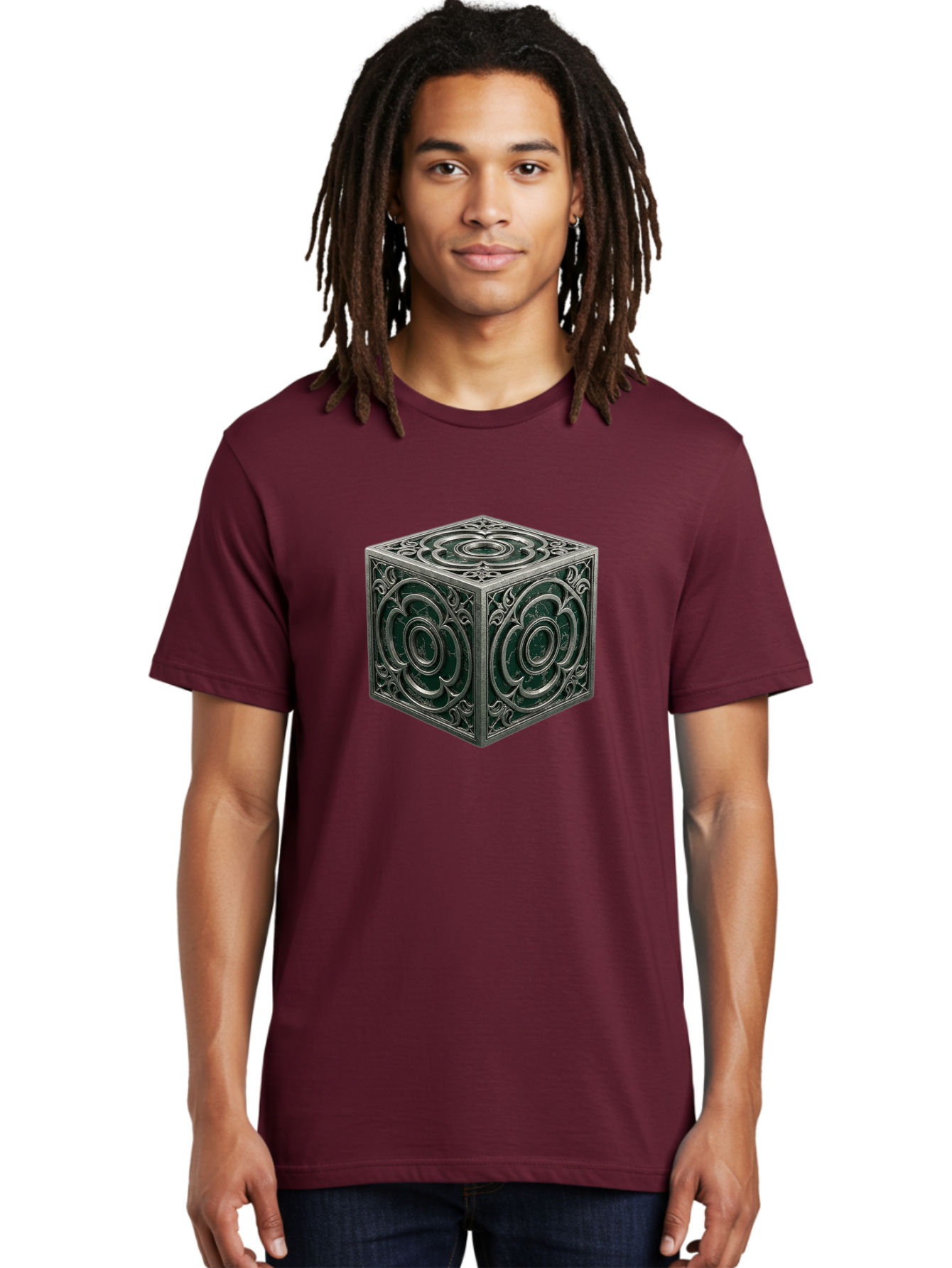 Metal-Cube Men'S Graphic Tee, 100% Cotton, Comfortable Casual Summer Wear, Machine Washable, Vintage Camera, Old Camera, Antique Camera, Black Camera, Classic Photography, Photography Equipment, Nostalgic Device, Film Camera, Camera Art Bag774
