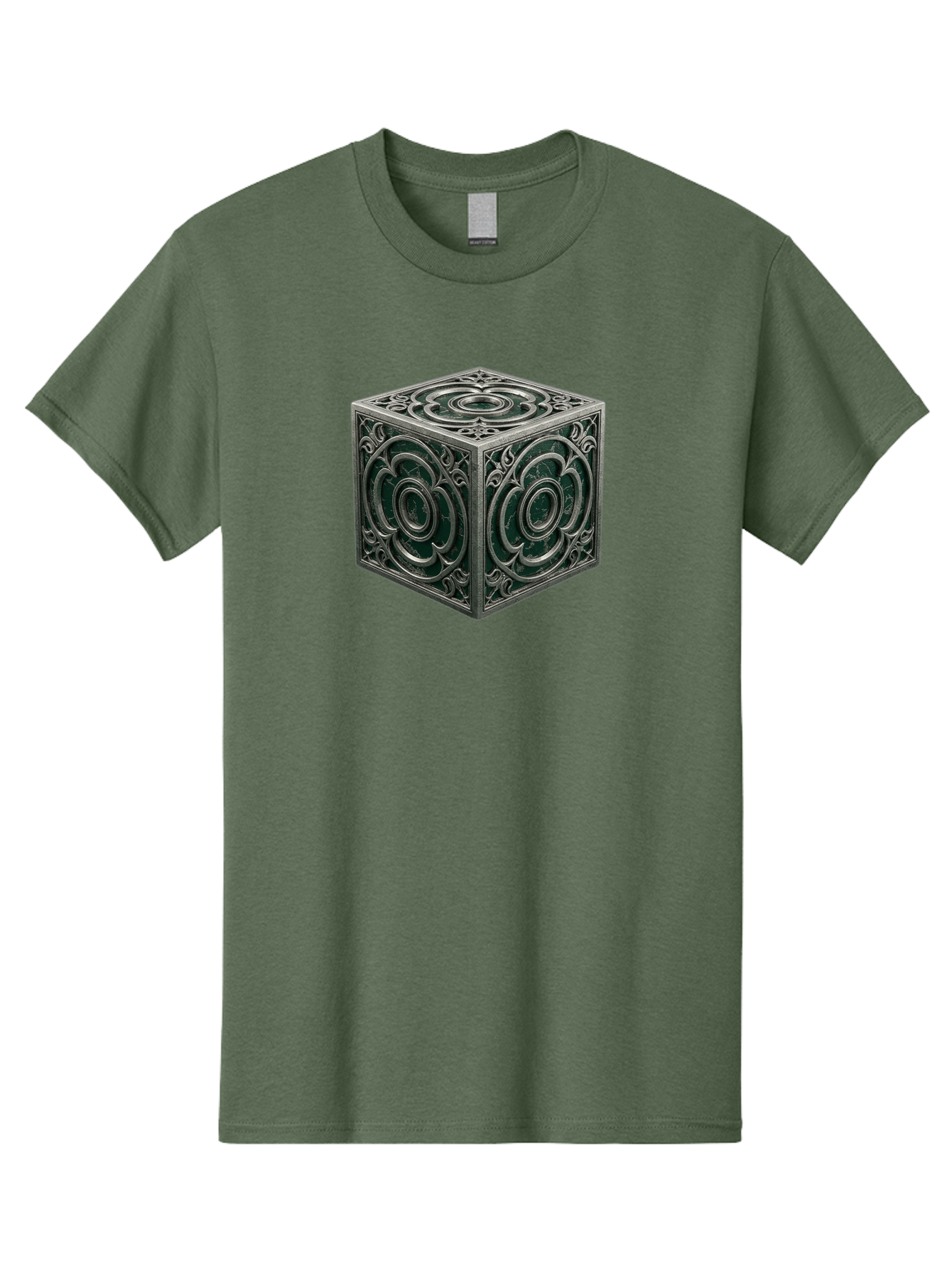 Metal-Cube Men'S Graphic Tee, 100% Cotton, Comfortable Casual Summer Wear, Machine Washable, Vintage Camera, Old Camera, Antique Camera, Black Camera, Classic Photography, Photography Equipment, Nostalgic Device, Film Camera, Camera Art Bag774