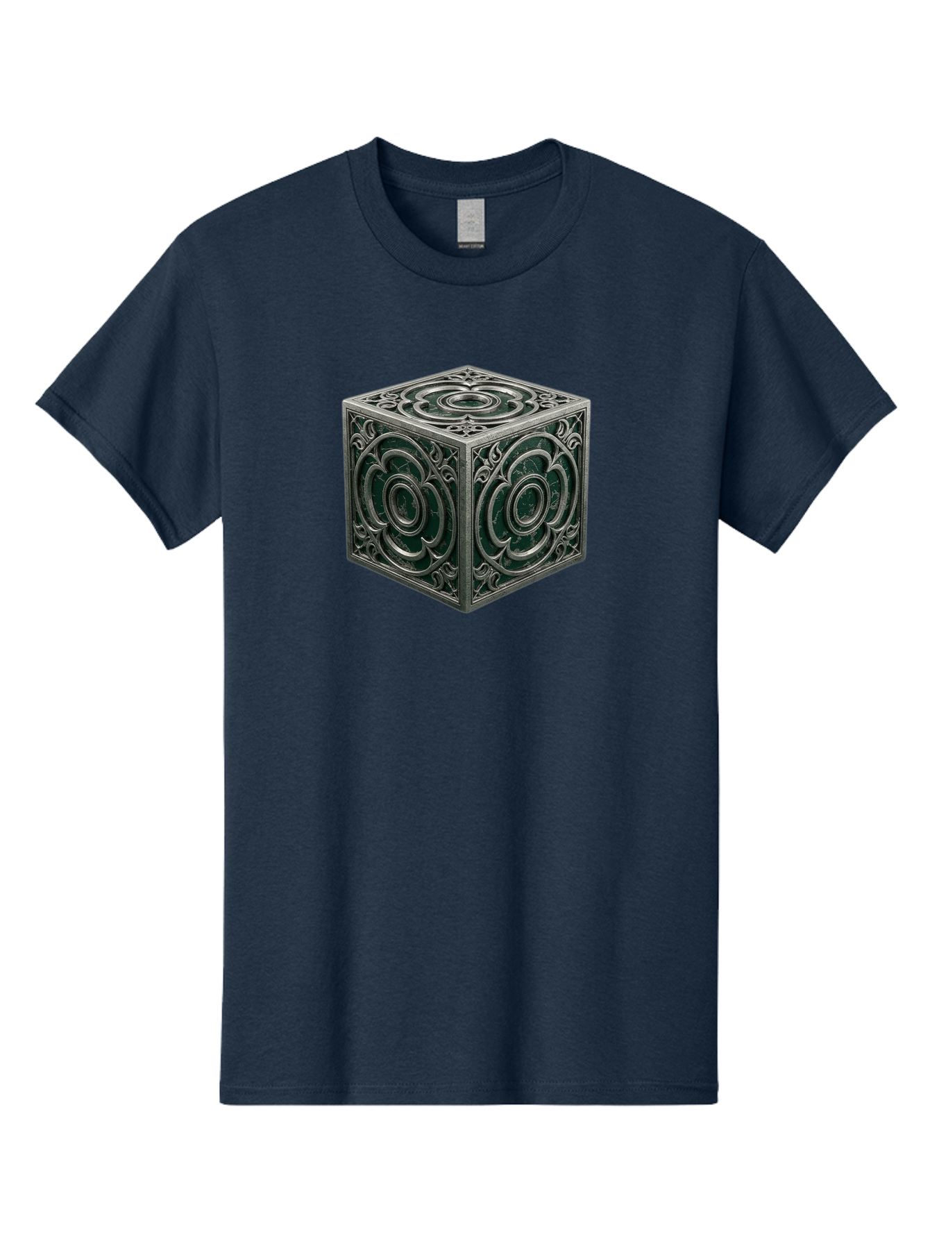 Metal-Cube Men'S Graphic Tee, 100% Cotton, Comfortable Casual Summer Wear, Machine Washable, Vintage Camera, Old Camera, Antique Camera, Black Camera, Classic Photography, Photography Equipment, Nostalgic Device, Film Camera, Camera Art Bag774