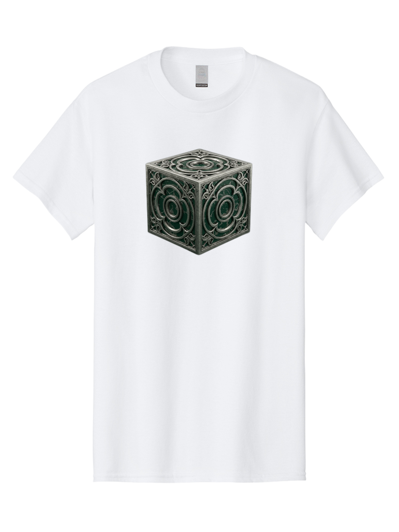 Metal-Cube Men'S Graphic Tee, 100% Cotton, Comfortable Casual Summer Wear, Machine Washable, Vintage Camera, Old Camera, Antique Camera, Black Camera, Classic Photography, Photography Equipment, Nostalgic Device, Film Camera, Camera Art Bag774