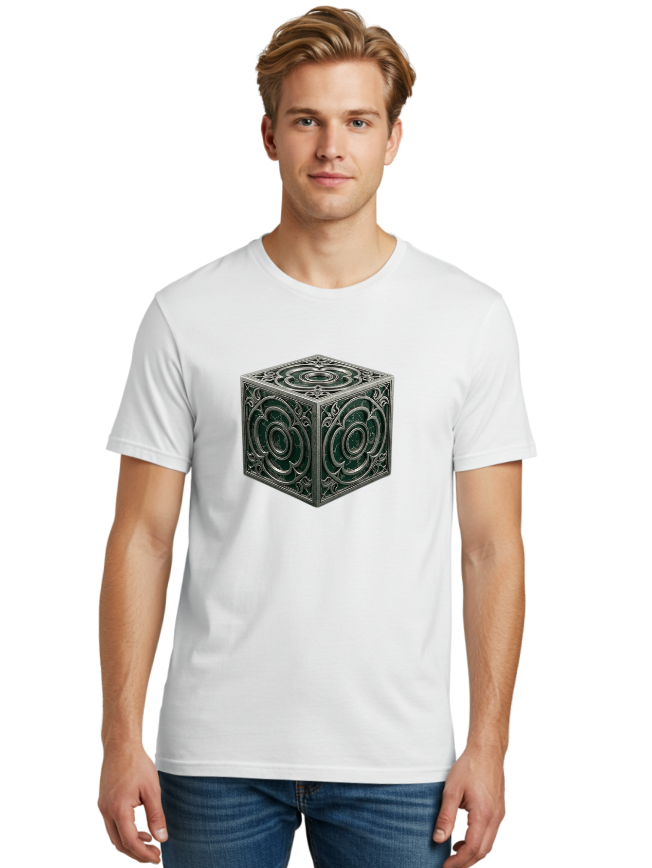 Metal-Cube Men'S Graphic Tee, 100% Cotton, Comfortable Casual Summer Wear, Machine Washable, Vintage Camera, Old Camera, Antique Camera, Black Camera, Classic Photography, Photography Equipment, Nostalgic Device, Film Camera, Camera Art Bag774