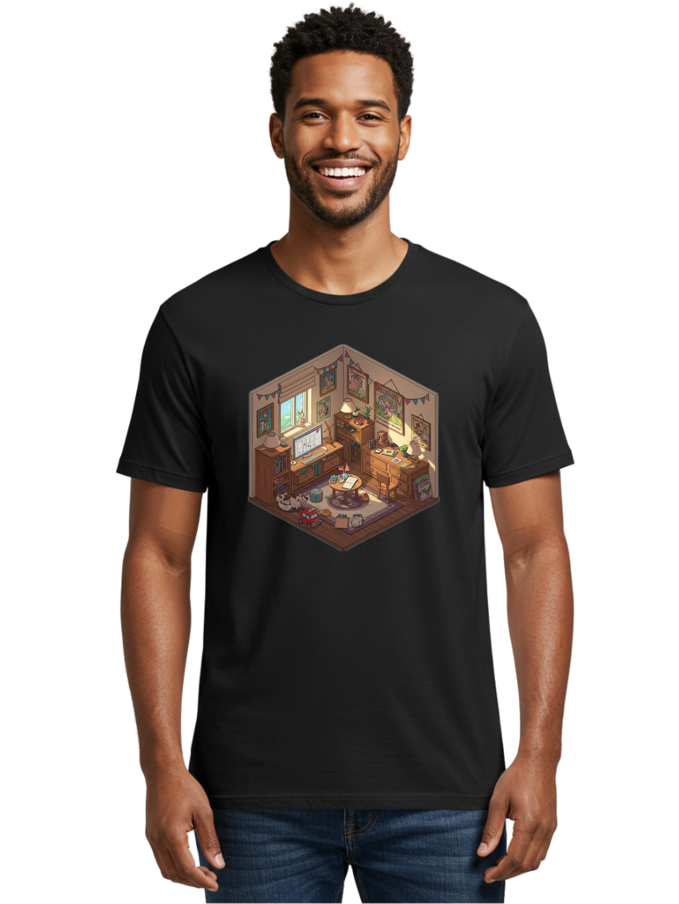 Metal-Gear-Solid-Room Men'S Graphic Tee, 100% Cotton, Comfortable Casual Summer Wear, Machine Washable, Vintage Camera, Old Camera, Antique Camera, Black Camera, Classic Photography, Photography Equipment, Nostalgic Device, Film Camera, Bag775