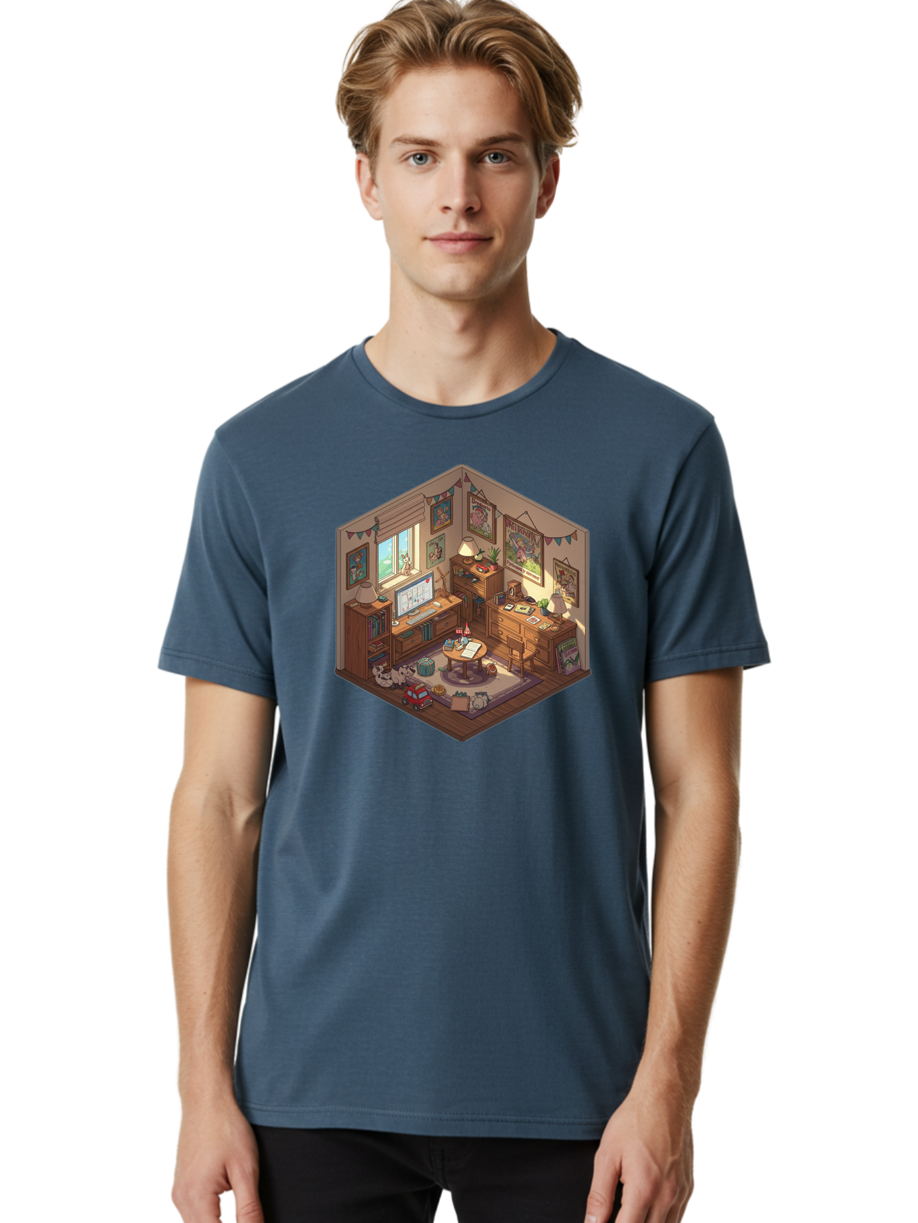 Metal-Gear-Solid-Room Men'S Graphic Tee, 100% Cotton, Comfortable Casual Summer Wear, Machine Washable, Vintage Camera, Old Camera, Antique Camera, Black Camera, Classic Photography, Photography Equipment, Nostalgic Device, Film Camera, Bag775