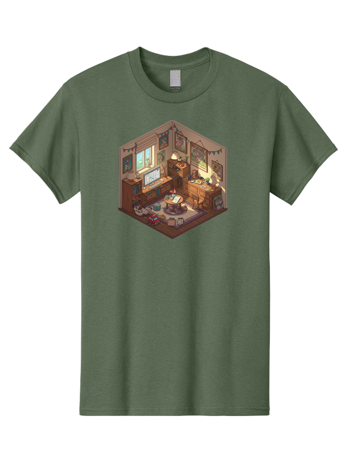 Metal-Gear-Solid-Room Men'S Graphic Tee, 100% Cotton, Comfortable Casual Summer Wear, Machine Washable, Vintage Camera, Old Camera, Antique Camera, Black Camera, Classic Photography, Photography Equipment, Nostalgic Device, Film Camera, Bag775