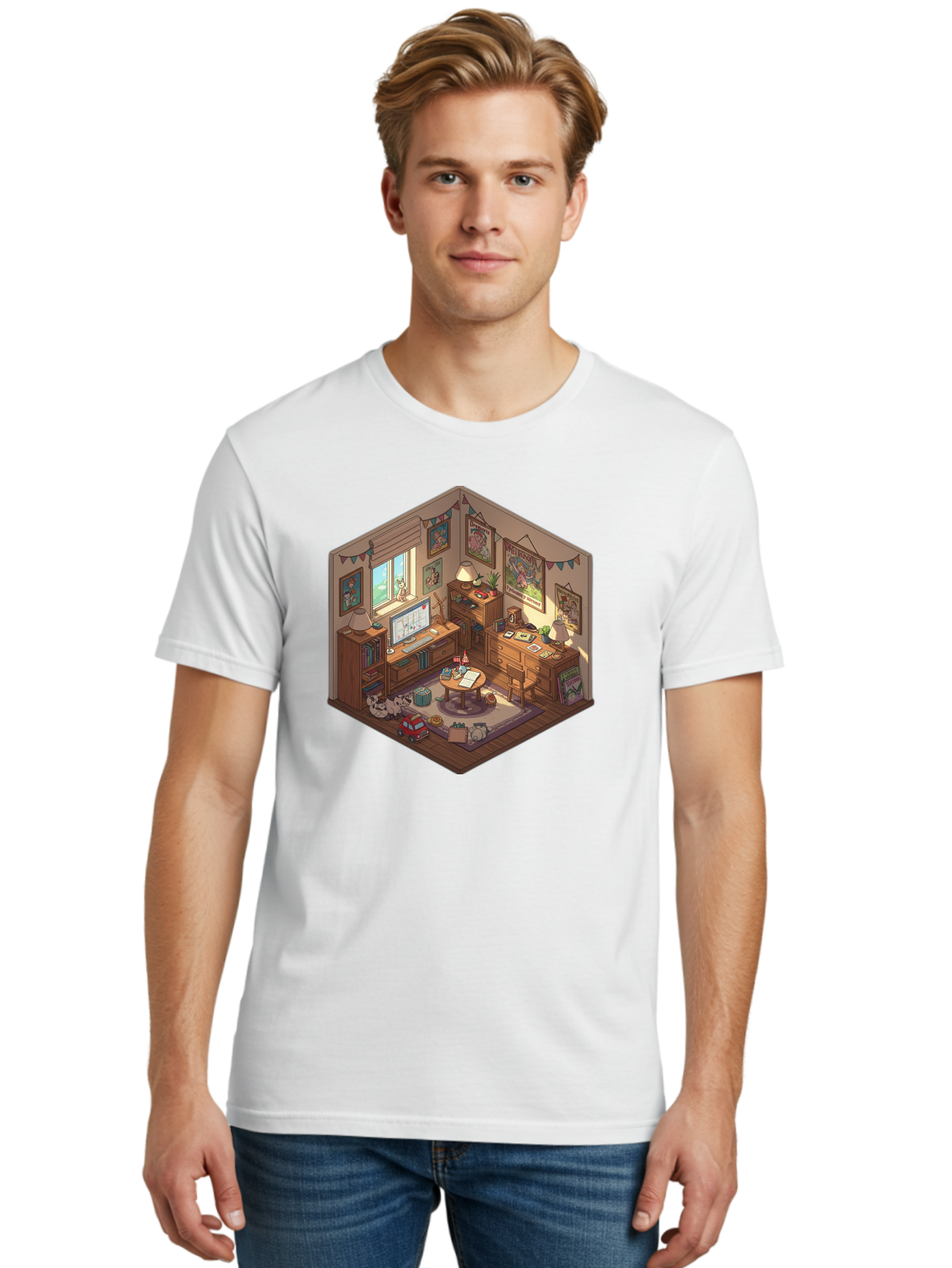 Metal-Gear-Solid-Room Men'S Graphic Tee, 100% Cotton, Comfortable Casual Summer Wear, Machine Washable, Vintage Camera, Old Camera, Antique Camera, Black Camera, Classic Photography, Photography Equipment, Nostalgic Device, Film Camera, Bag775