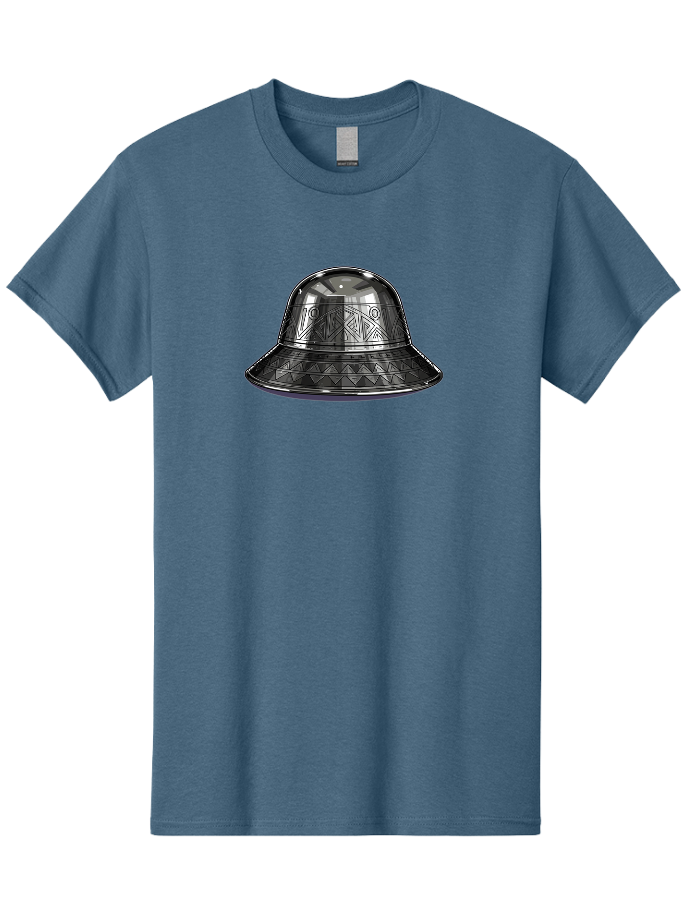 Metallic-Dome-Shaped-Object Men'S Graphic Tee, 100% Cotton, Comfortable Casual Summer Wear, Machine Washable, Vintage Camera, Old Camera, Antique Camera, Black Camera, Classic Photography, Photography Equipment, Nostalgic Device, Film Camera, Bag777
