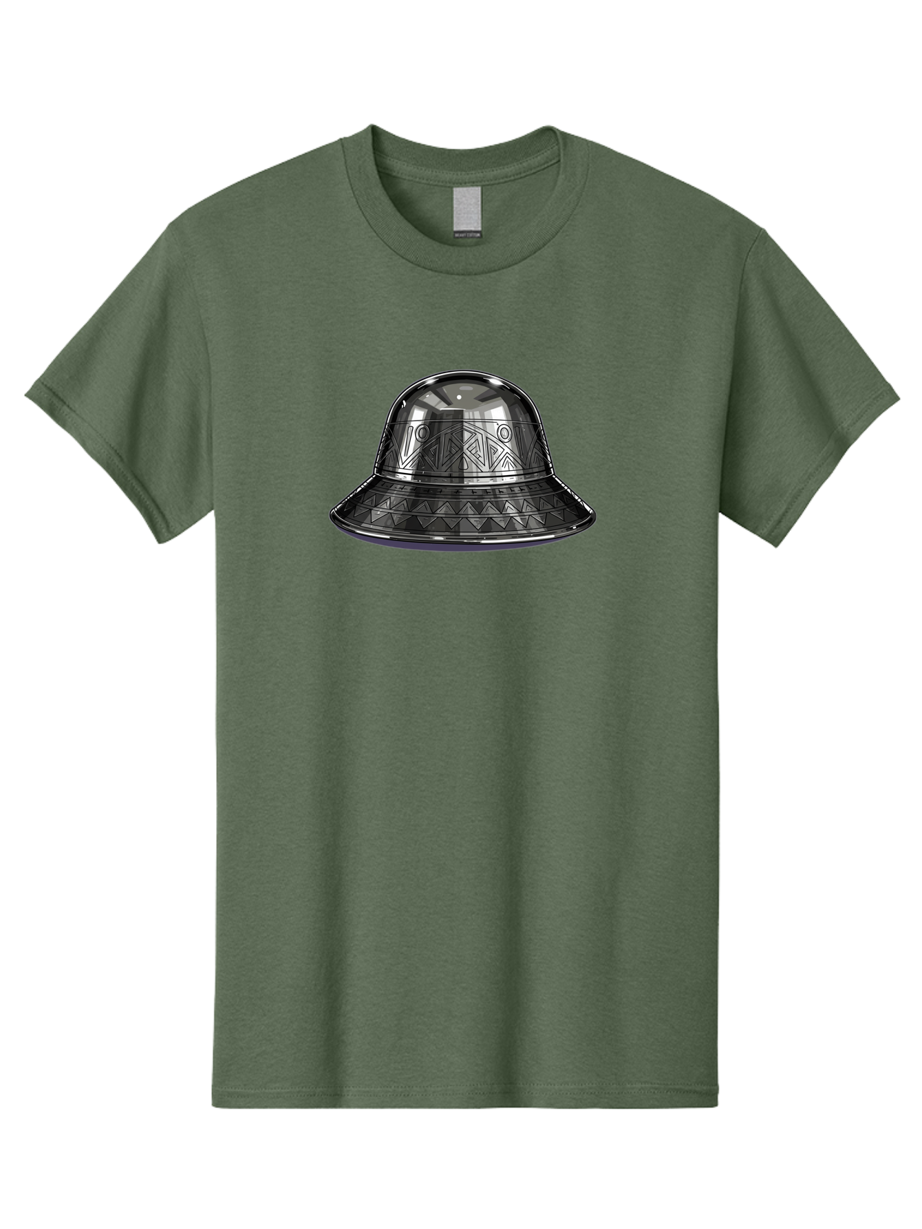 Metallic-Dome-Shaped-Object Men'S Graphic Tee, 100% Cotton, Comfortable Casual Summer Wear, Machine Washable, Vintage Camera, Old Camera, Antique Camera, Black Camera, Classic Photography, Photography Equipment, Nostalgic Device, Film Camera, Bag777