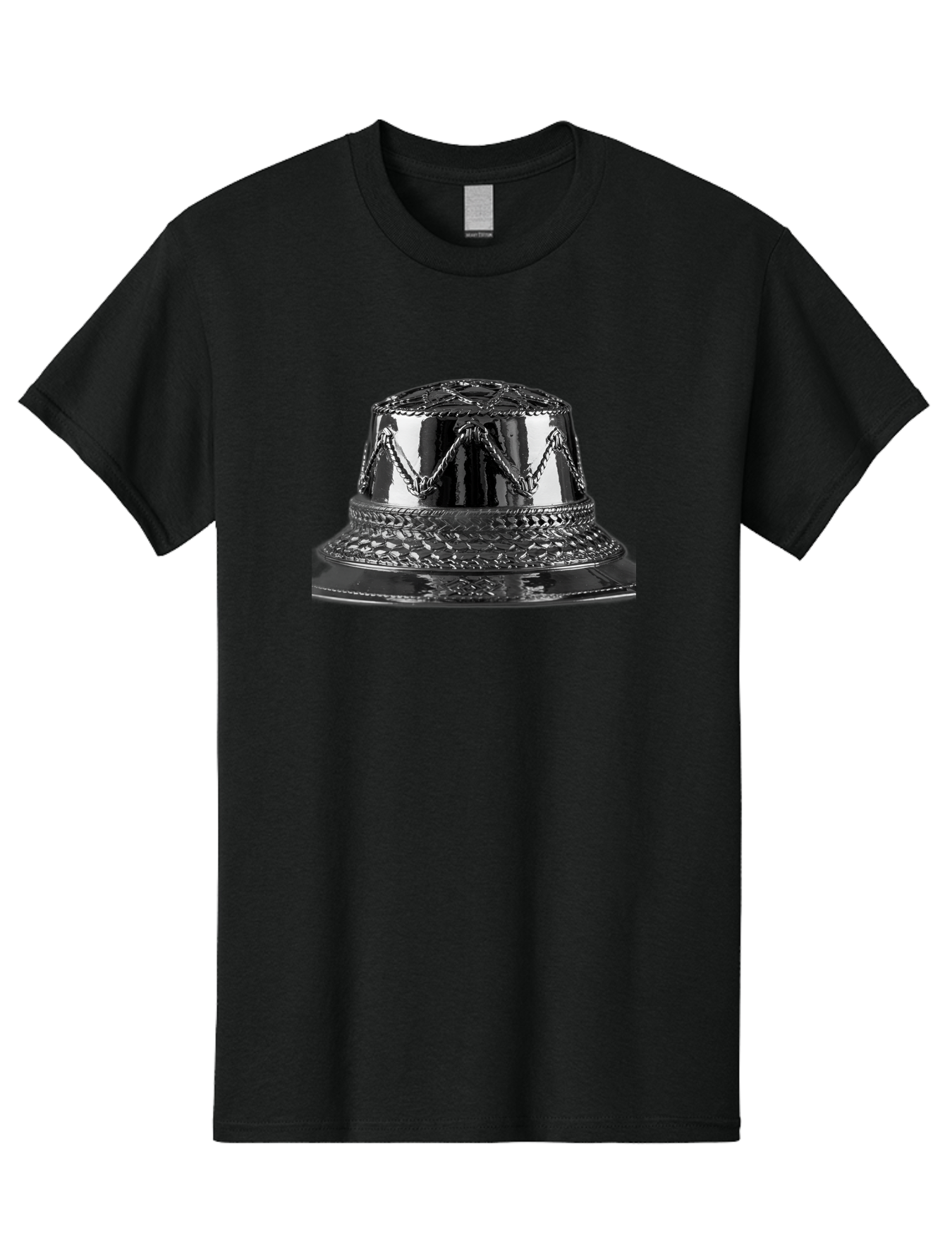 Metallic-Fedora Men'S Graphic Tee, 100% Cotton, Comfortable Casual Summer Wear, Machine Washable, Vintage Camera, Old Camera, Antique Camera, Black Camera, Classic Photography, Photography Equipment, Nostalgic Device, Film Camera, Camera Art Bag778