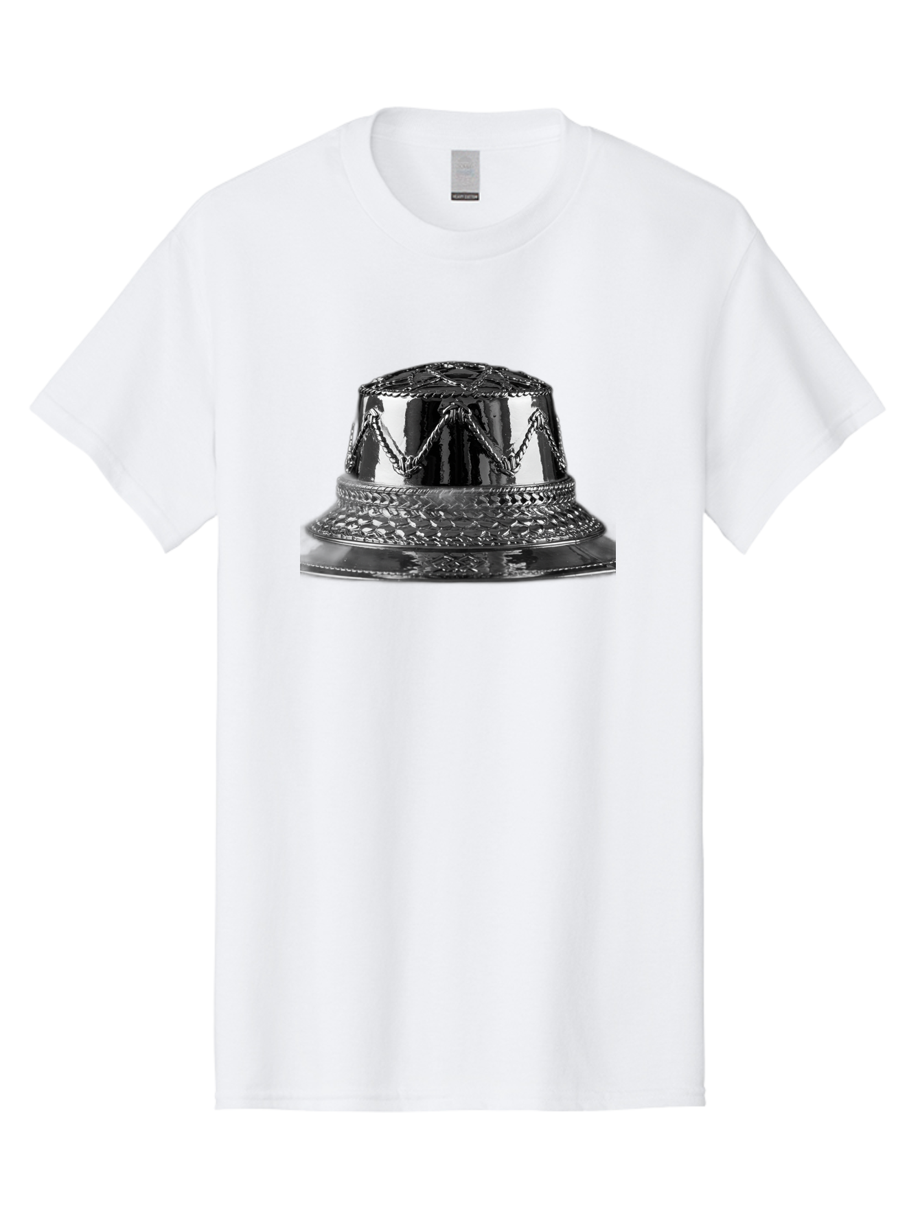 Metallic-Fedora Men'S Graphic Tee, 100% Cotton, Comfortable Casual Summer Wear, Machine Washable, Vintage Camera, Old Camera, Antique Camera, Black Camera, Classic Photography, Photography Equipment, Nostalgic Device, Film Camera, Camera Art Bag778