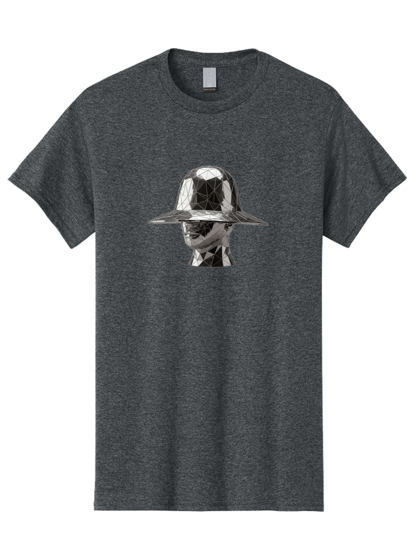 Metallic-Head-With-Hat Men'S Graphic Tee, 100% Cotton, Comfortable Casual Summer Wear, Machine Washable, Vintage Camera, Old Camera, Antique Camera, Black Camera, Classic Photography, Photography Equipment, Nostalgic Device, Film Camera, Bag780