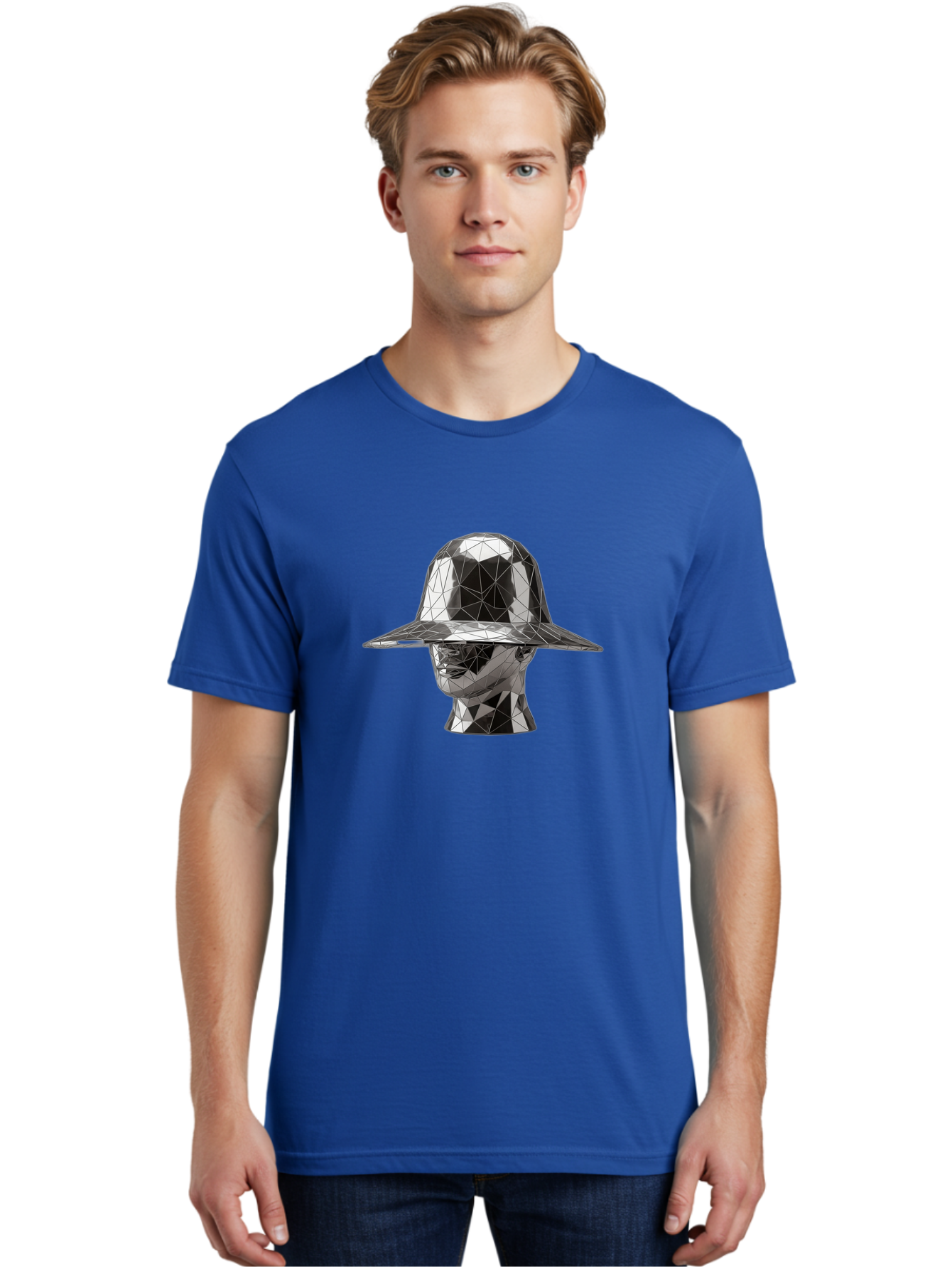 Metallic-Head-With-Hat Men'S Graphic Tee, 100% Cotton, Comfortable Casual Summer Wear, Machine Washable, Vintage Camera, Old Camera, Antique Camera, Black Camera, Classic Photography, Photography Equipment, Nostalgic Device, Film Camera, Bag780