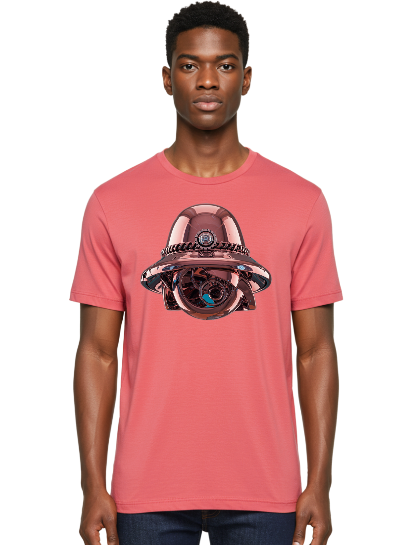 Metallic-Ufo Men'S Graphic Tee, 100% Cotton, Comfortable Casual Summer Wear, Machine Washable, Vintage Camera, Old Camera, Antique Camera, Black Camera, Classic Photography, Photography Equipment, Nostalgic Device, Film Camera, Camera Art Bag783