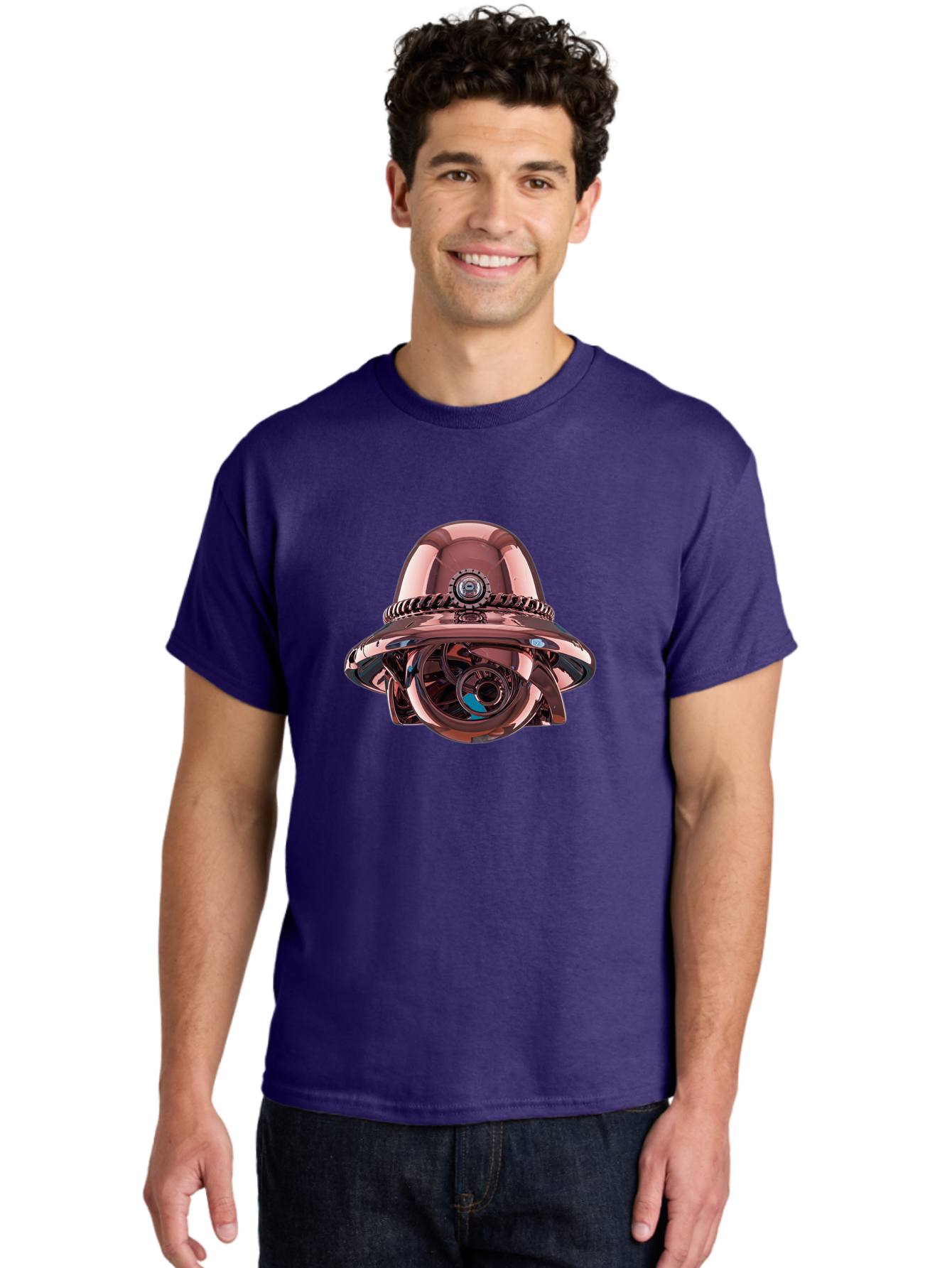 Metallic-Ufo Men'S Graphic Tee, 100% Cotton, Comfortable Casual Summer Wear, Machine Washable, Vintage Camera, Old Camera, Antique Camera, Black Camera, Classic Photography, Photography Equipment, Nostalgic Device, Film Camera, Camera Art Bag783