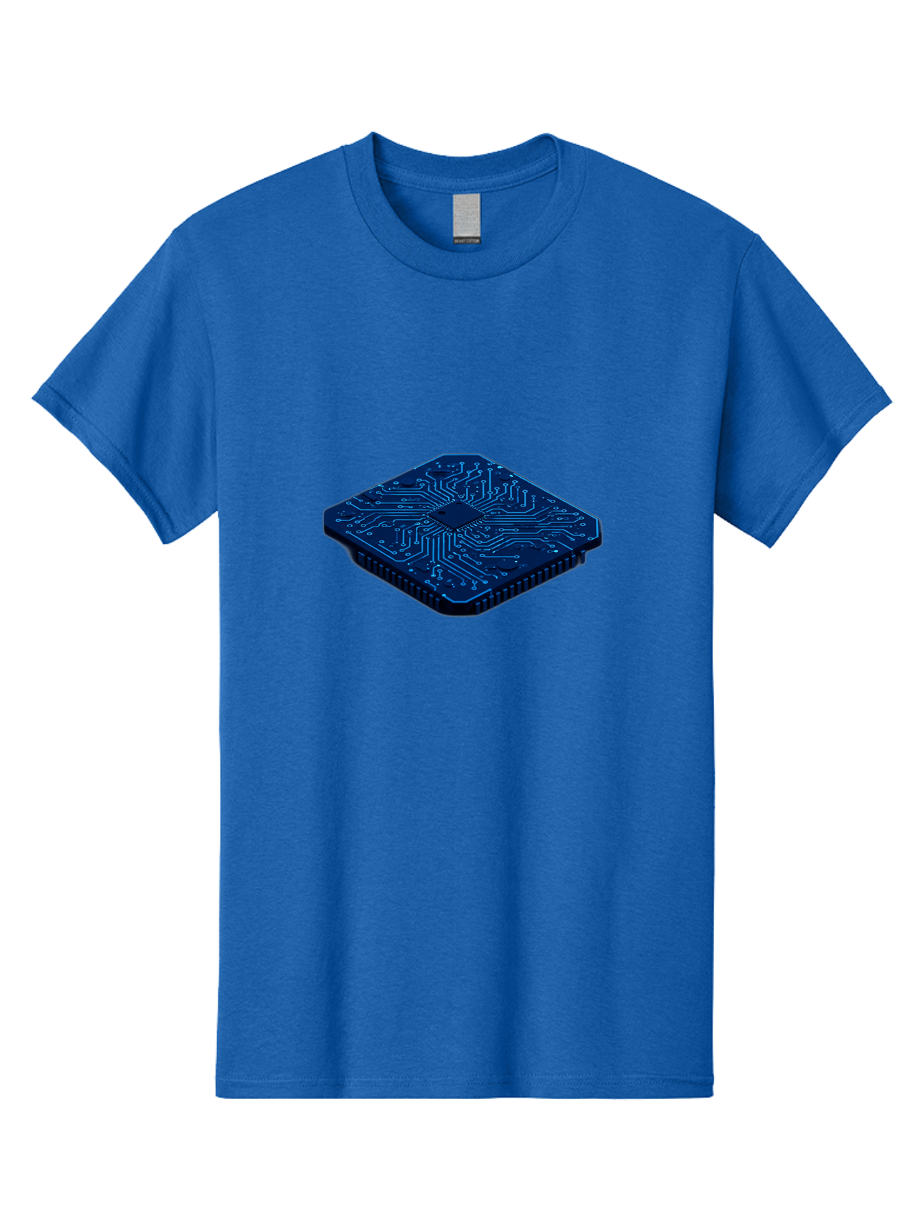 Microchip Men'S Graphic Tee, 100% Cotton, Comfortable Casual Summer Wear, Machine Washable, Vintage Camera, Old Camera, Antique Camera, Black Camera, Classic Photography, Photography Equipment, Nostalgic Device, Film Camera, Camera Art Bag785
