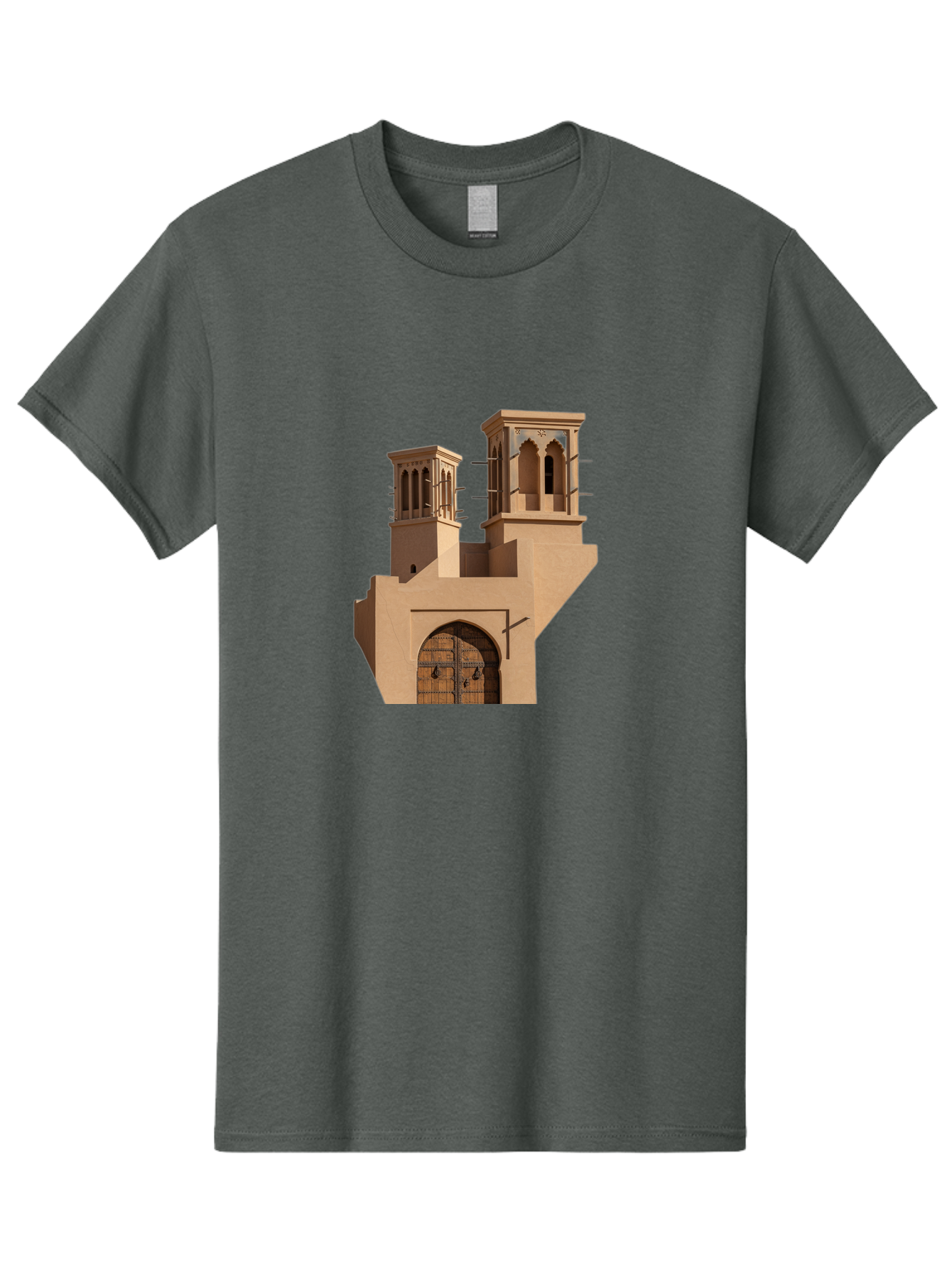 Middle-Eastern-Architecture Men'S Graphic Tee, 100% Cotton, Comfortable Casual Summer Wear, Machine Washable, Vintage Camera, Old Camera, Antique Camera, Black Camera, Classic Photography, Photography Equipment, Nostalgic Device, Film Camera, Bag786