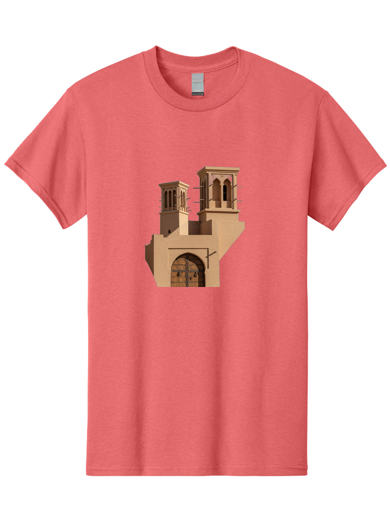 Middle-Eastern-Architecture Men'S Graphic Tee, 100% Cotton, Comfortable Casual Summer Wear, Machine Washable, Vintage Camera, Old Camera, Antique Camera, Black Camera, Classic Photography, Photography Equipment, Nostalgic Device, Film Camera, Bag786