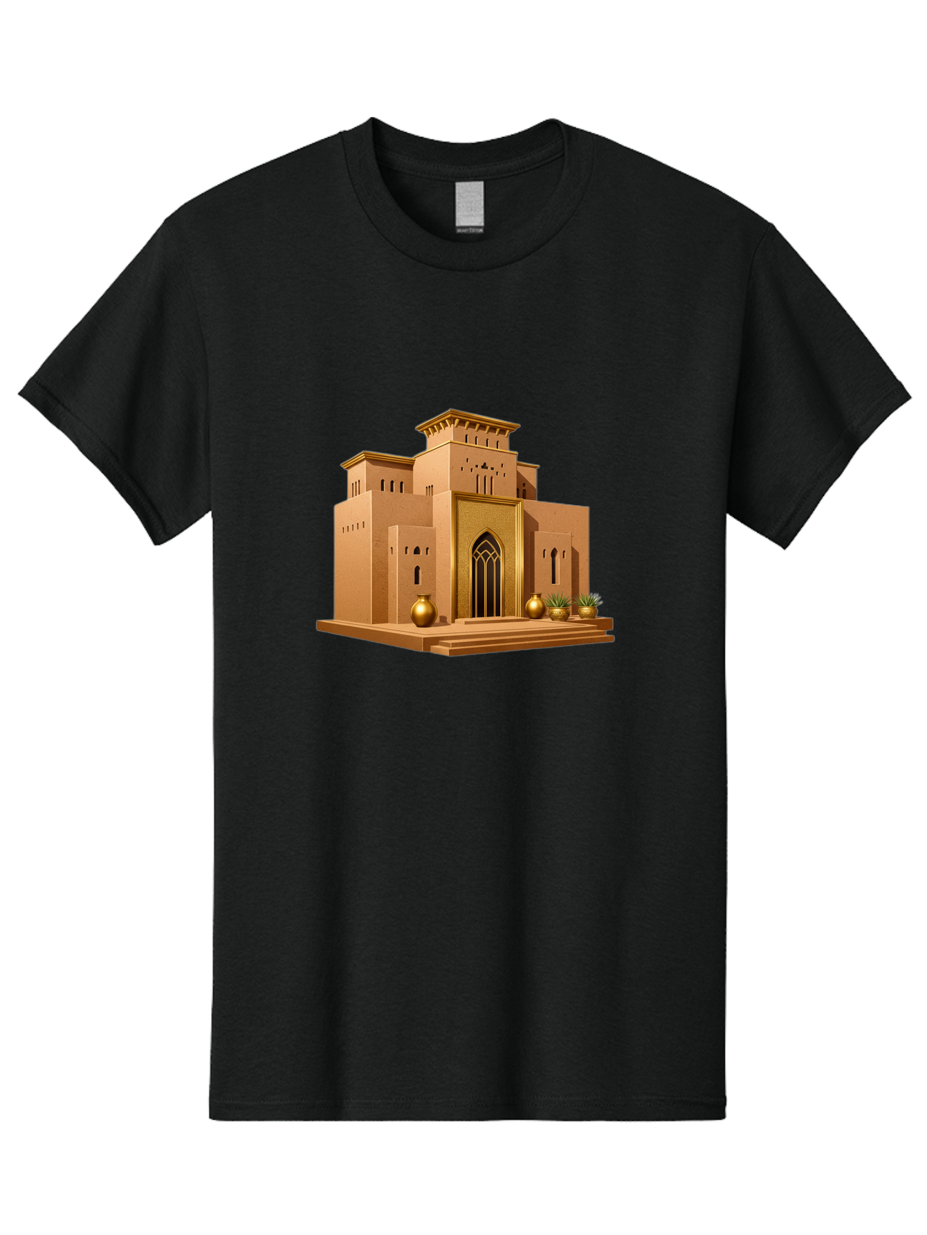 Middle-Eastern-Temple Men'S Graphic Tee, 100% Cotton, Comfortable Casual Summer Wear, Machine Washable, Vintage Camera, Old Camera, Antique Camera, Black Camera, Classic Photography, Photography Equipment, Nostalgic Device, Film Camera, Bag787