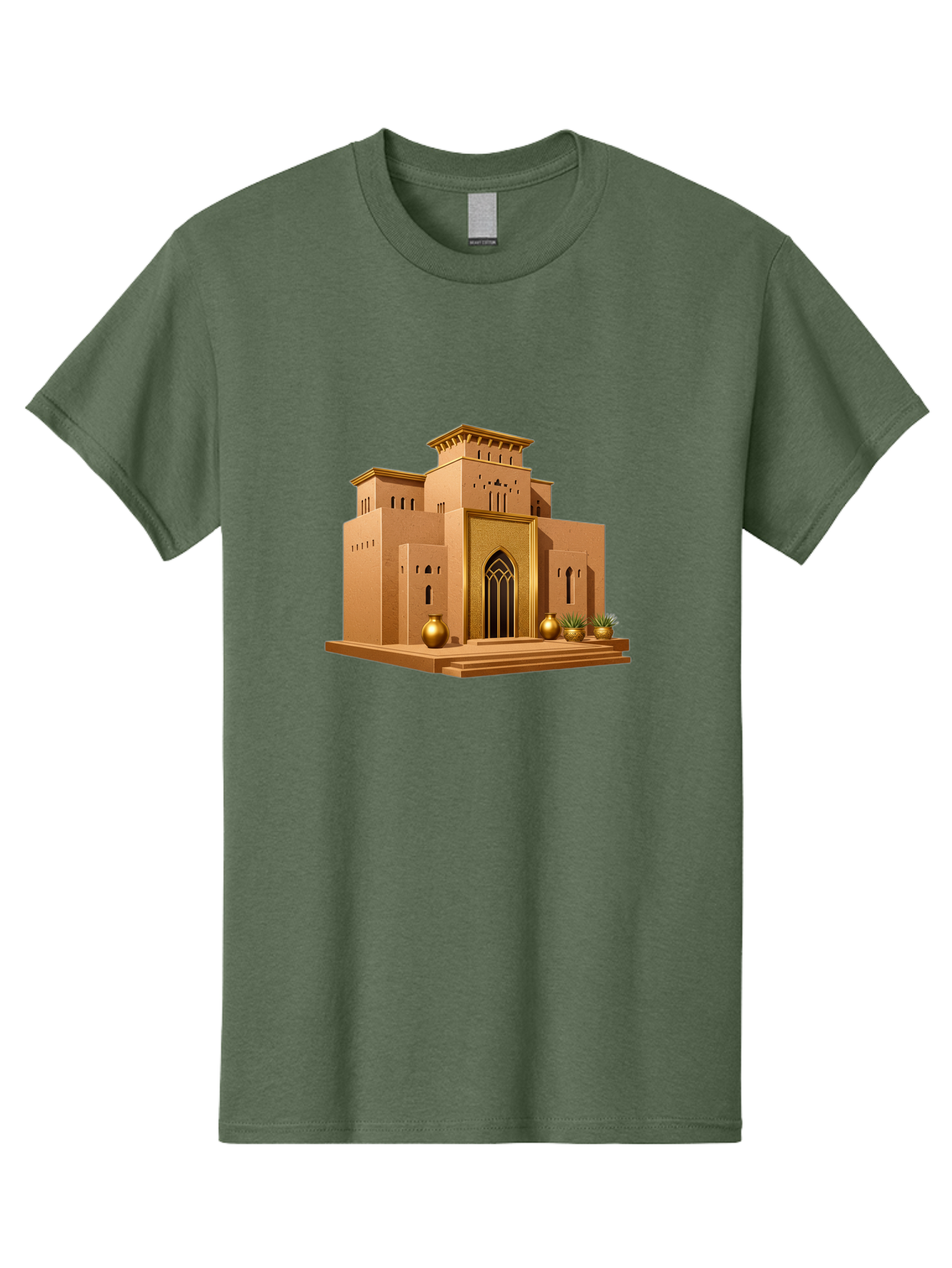 Middle-Eastern-Temple Men'S Graphic Tee, 100% Cotton, Comfortable Casual Summer Wear, Machine Washable, Vintage Camera, Old Camera, Antique Camera, Black Camera, Classic Photography, Photography Equipment, Nostalgic Device, Film Camera, Bag787