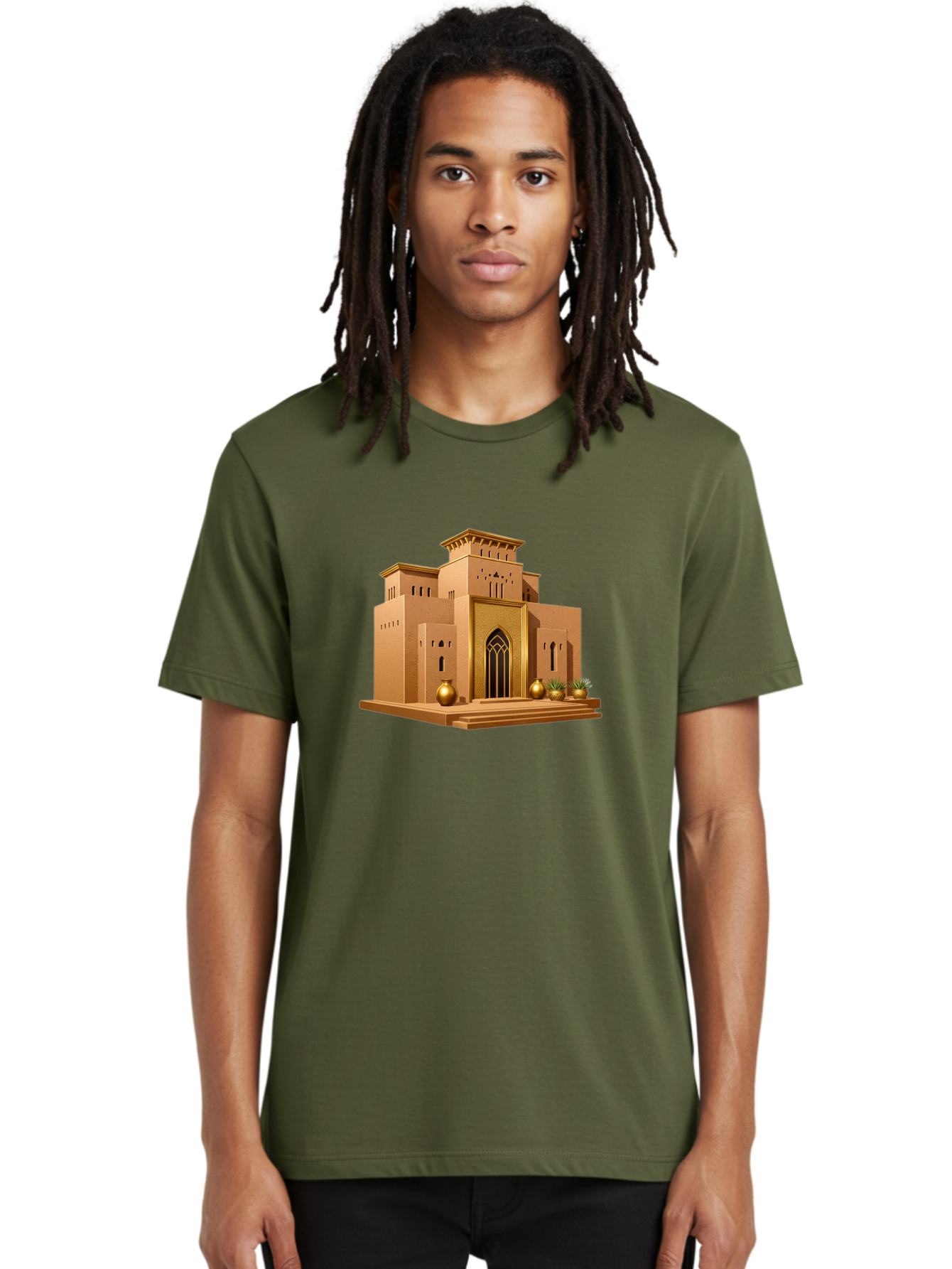 Middle-Eastern-Temple Men'S Graphic Tee, 100% Cotton, Comfortable Casual Summer Wear, Machine Washable, Vintage Camera, Old Camera, Antique Camera, Black Camera, Classic Photography, Photography Equipment, Nostalgic Device, Film Camera, Bag787