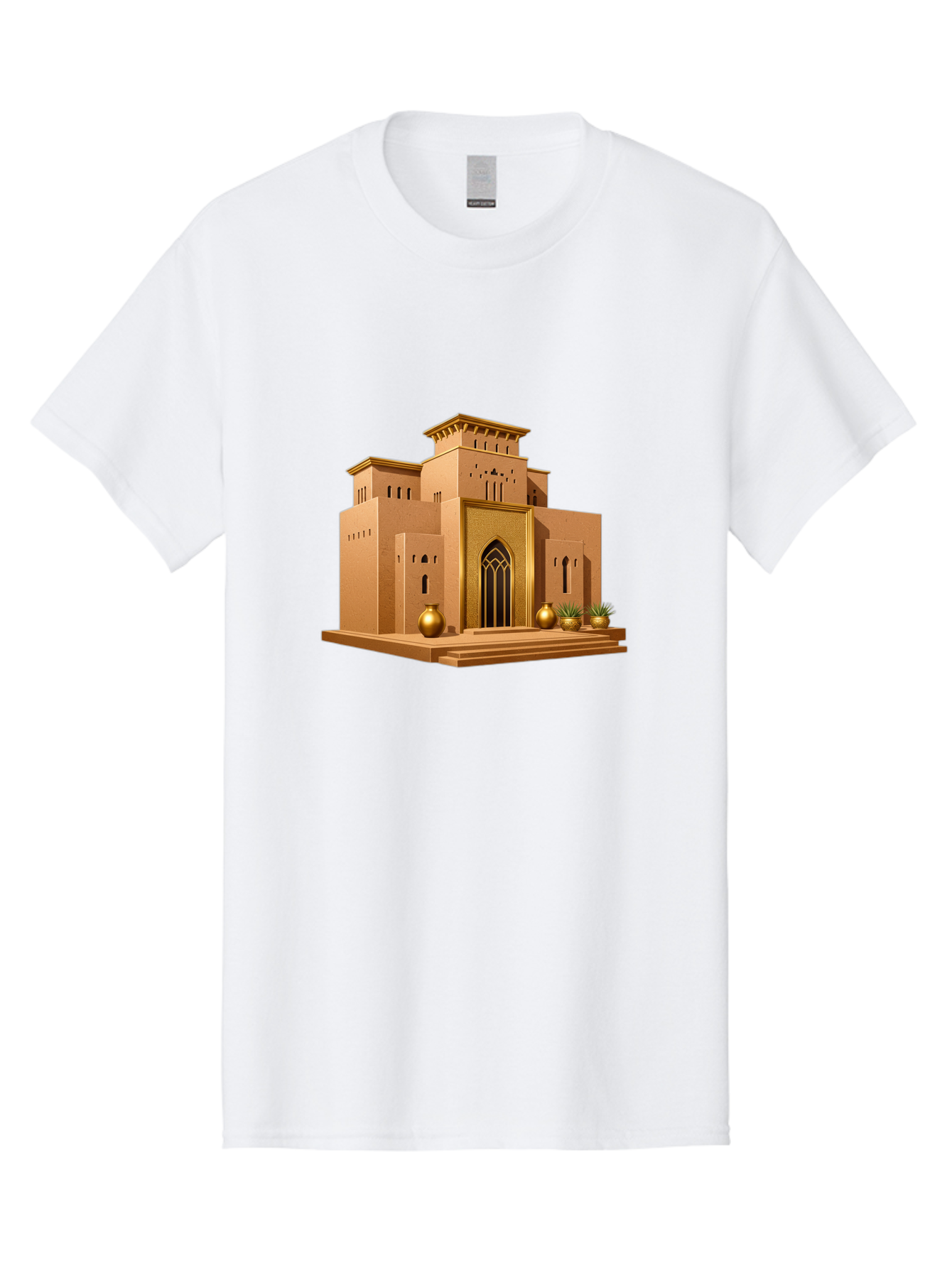Middle-Eastern-Temple Men'S Graphic Tee, 100% Cotton, Comfortable Casual Summer Wear, Machine Washable, Vintage Camera, Old Camera, Antique Camera, Black Camera, Classic Photography, Photography Equipment, Nostalgic Device, Film Camera, Bag787