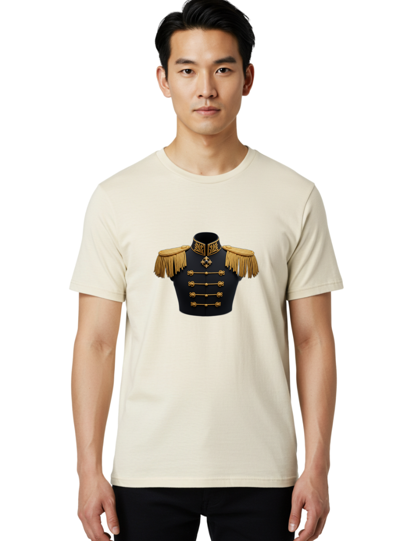 Military-Tunic Men'S Graphic Tee, 100% Cotton, Comfortable Casual Summer Wear, Machine Washable, Vintage Camera, Old Camera, Antique Camera, Black Camera, Classic Photography, Photography Equipment, Nostalgic Device, Film Camera, Camera Art Bag790