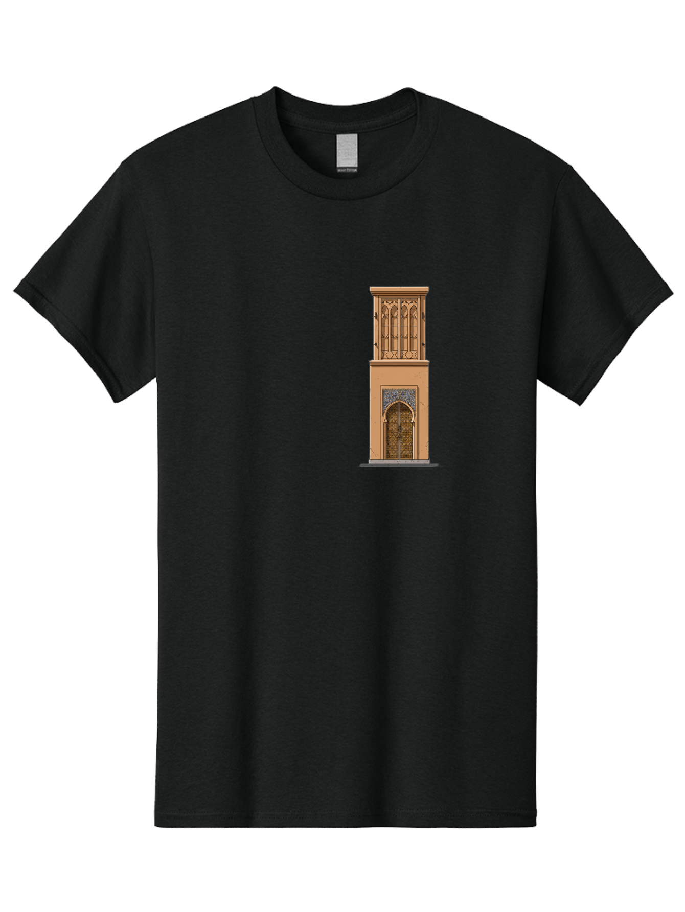 Minaret Men'S Graphic Tee, 100% Cotton, Comfortable Casual Summer Wear, Machine Washable, Vintage Camera, Old Camera, Antique Camera, Black Camera, Classic Photography, Photography Equipment, Nostalgic Device, Film Camera, Camera Art Bag791