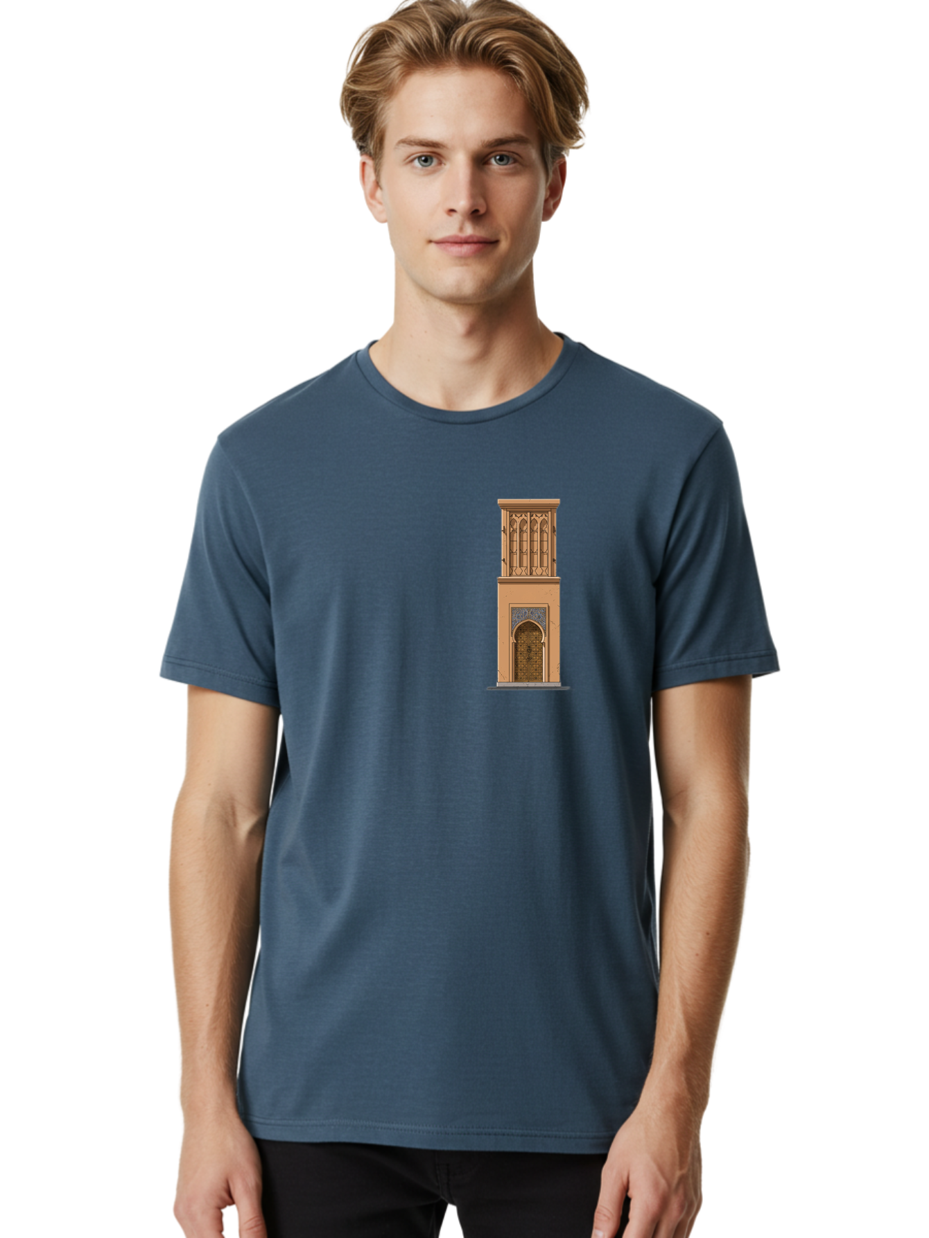Minaret Men'S Graphic Tee, 100% Cotton, Comfortable Casual Summer Wear, Machine Washable, Vintage Camera, Old Camera, Antique Camera, Black Camera, Classic Photography, Photography Equipment, Nostalgic Device, Film Camera, Camera Art Bag791