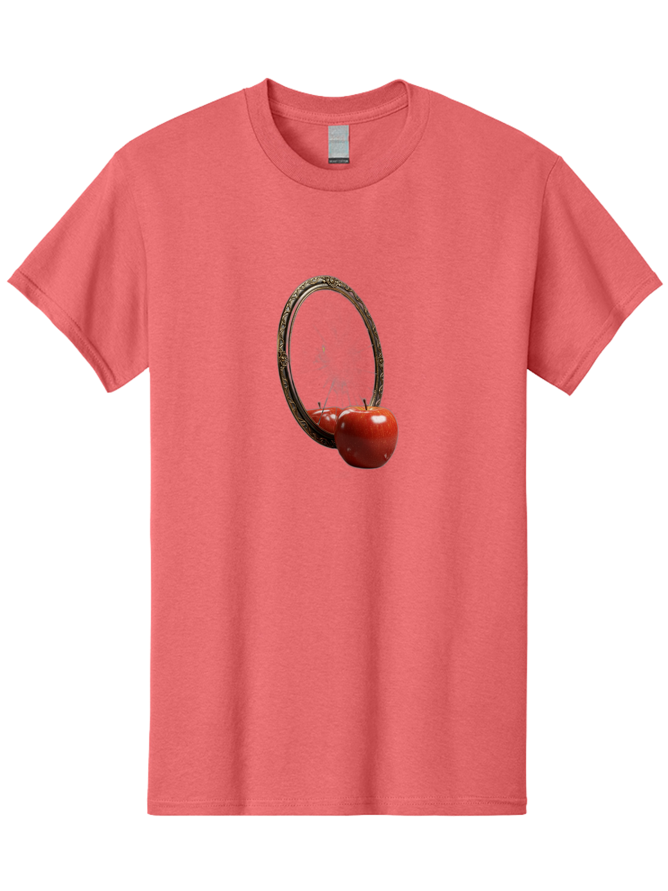 Mirror-Apple Men'S Graphic Tee, 100% Cotton, Comfortable Casual Summer Wear, Machine Washable, Vintage Camera, Old Camera, Antique Camera, Black Camera, Classic Photography, Photography Equipment, Nostalgic Device, Film Camera, Camera Art Bag792