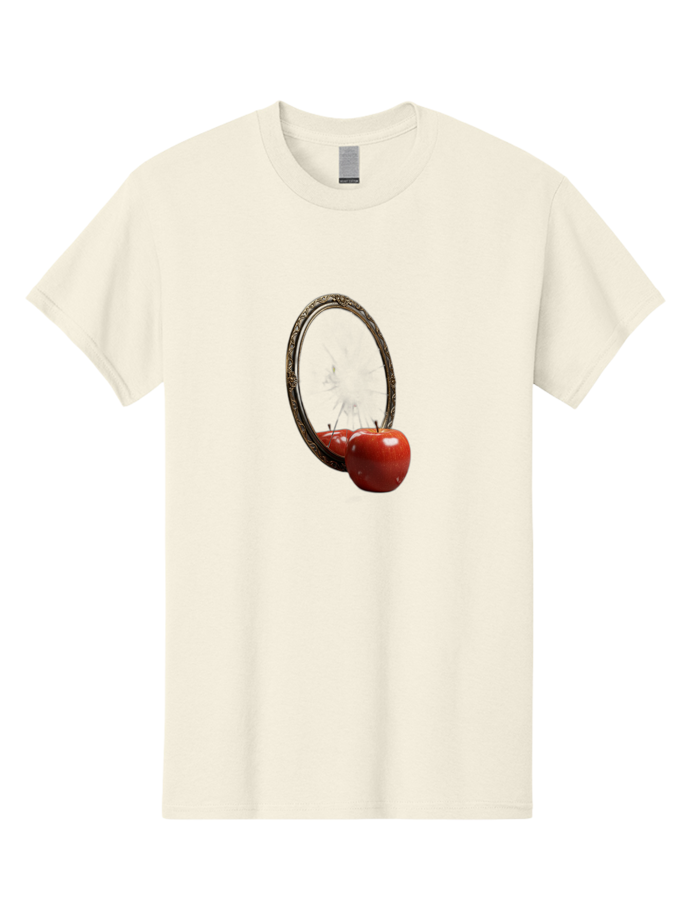 Mirror-Apple Men'S Graphic Tee, 100% Cotton, Comfortable Casual Summer Wear, Machine Washable, Vintage Camera, Old Camera, Antique Camera, Black Camera, Classic Photography, Photography Equipment, Nostalgic Device, Film Camera, Camera Art Bag792