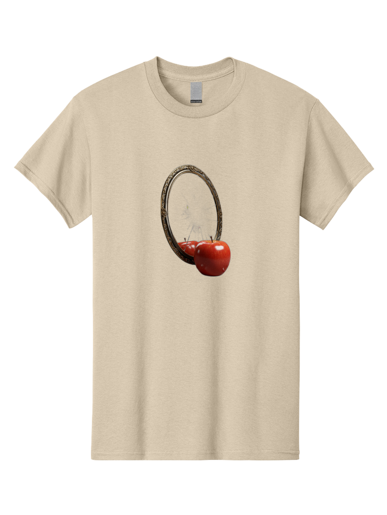 Mirror-Apple Men'S Graphic Tee, 100% Cotton, Comfortable Casual Summer Wear, Machine Washable, Vintage Camera, Old Camera, Antique Camera, Black Camera, Classic Photography, Photography Equipment, Nostalgic Device, Film Camera, Camera Art Bag792