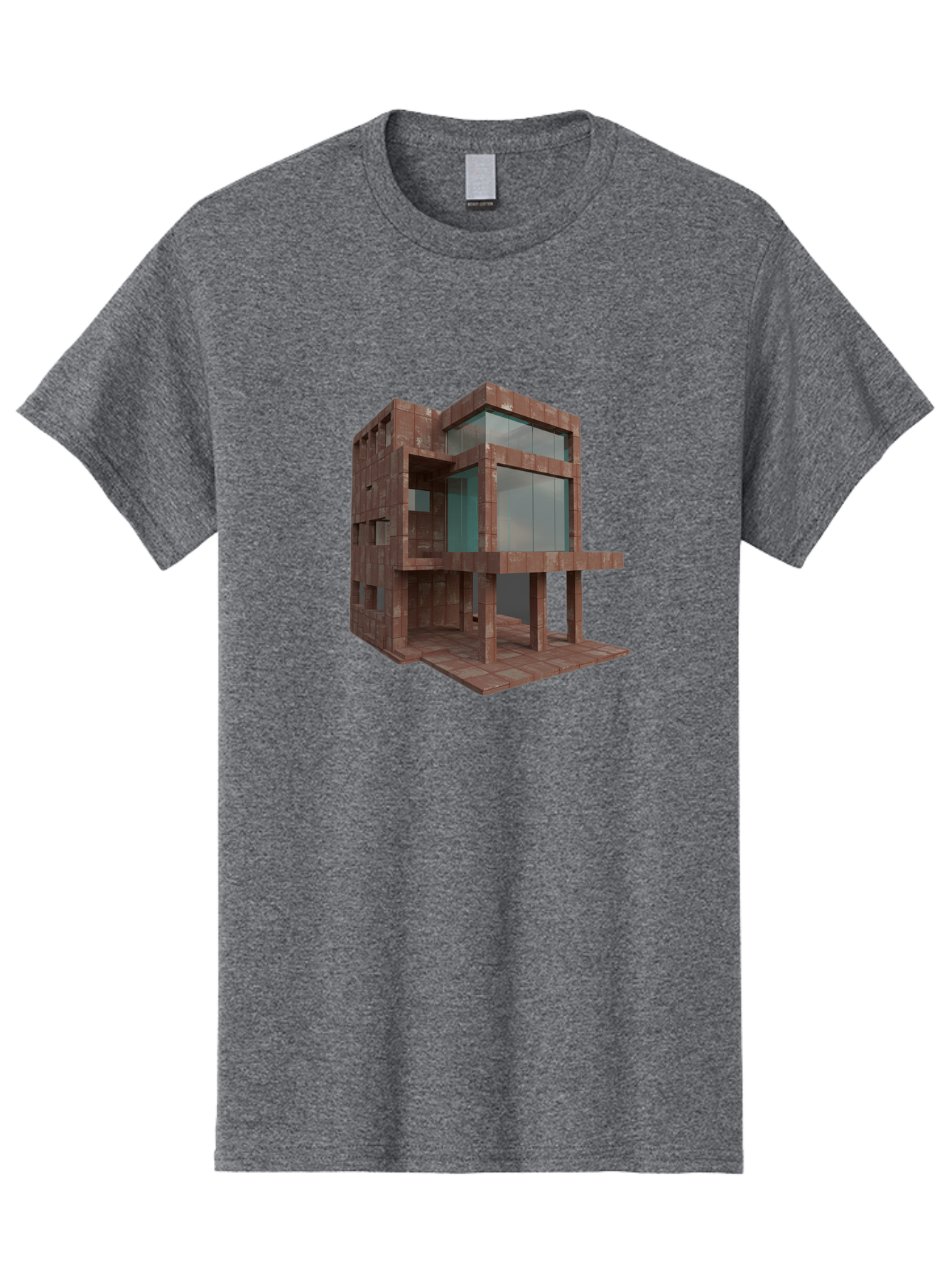 Modern-Building Men'S Graphic Tee, 100% Cotton, Comfortable Casual Summer Wear, Machine Washable, Vintage Camera, Old Camera, Antique Camera, Black Camera, Classic Photography, Photography Equipment, Nostalgic Device, Film Camera, Camera Art Bag794