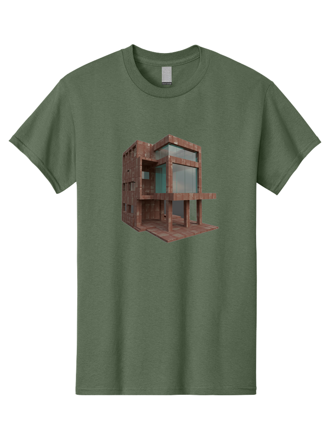 Modern-Building Men'S Graphic Tee, 100% Cotton, Comfortable Casual Summer Wear, Machine Washable, Vintage Camera, Old Camera, Antique Camera, Black Camera, Classic Photography, Photography Equipment, Nostalgic Device, Film Camera, Camera Art Bag794