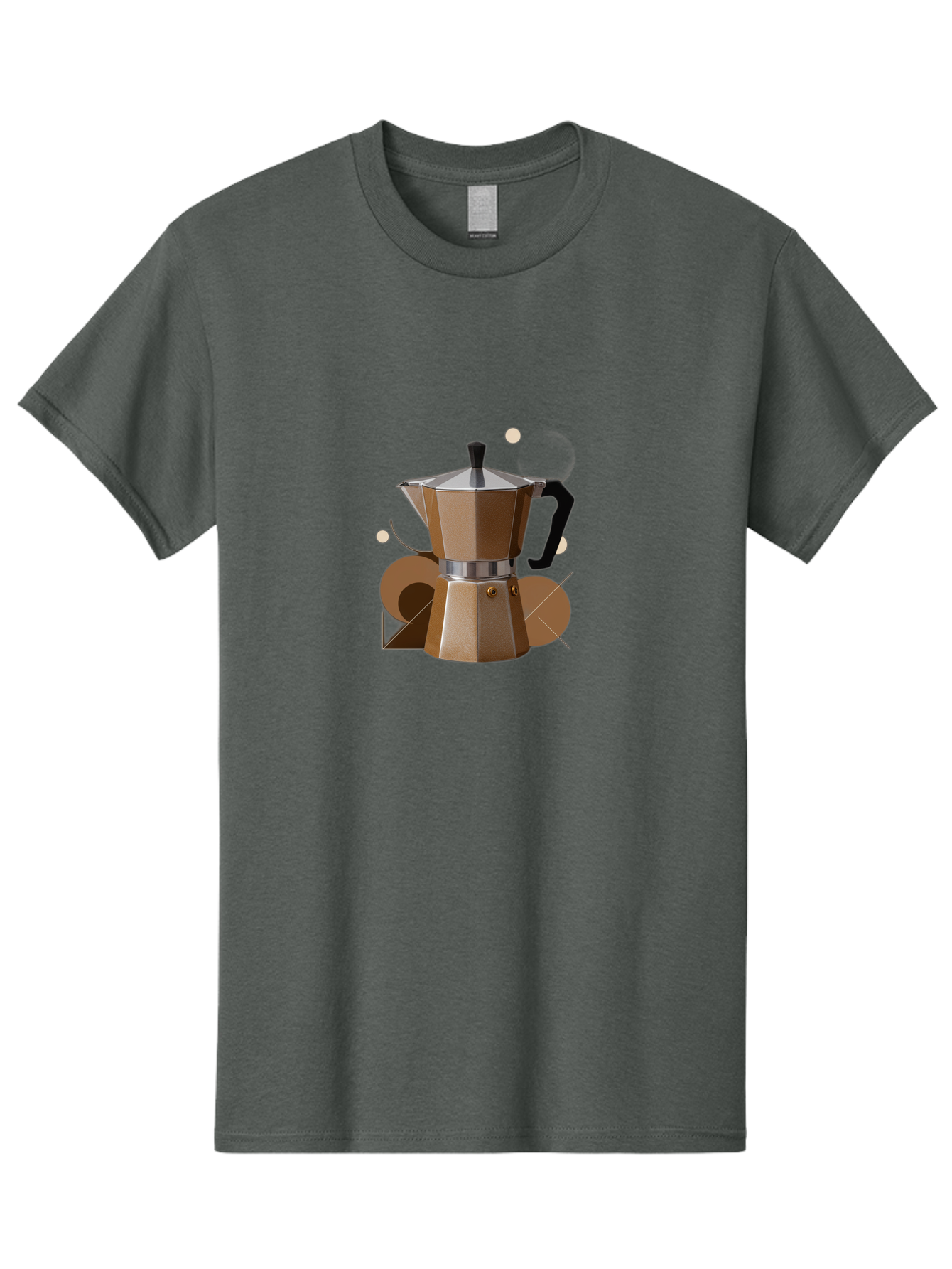 Moka-Pot-1 Men'S Graphic Tee, 100% Cotton, Comfortable Casual Summer Wear, Machine Washable, Vintage Camera, Old Camera, Antique Camera, Black Camera, Classic Photography, Photography Equipment, Nostalgic Device, Film Camera, Camera Art Bag796