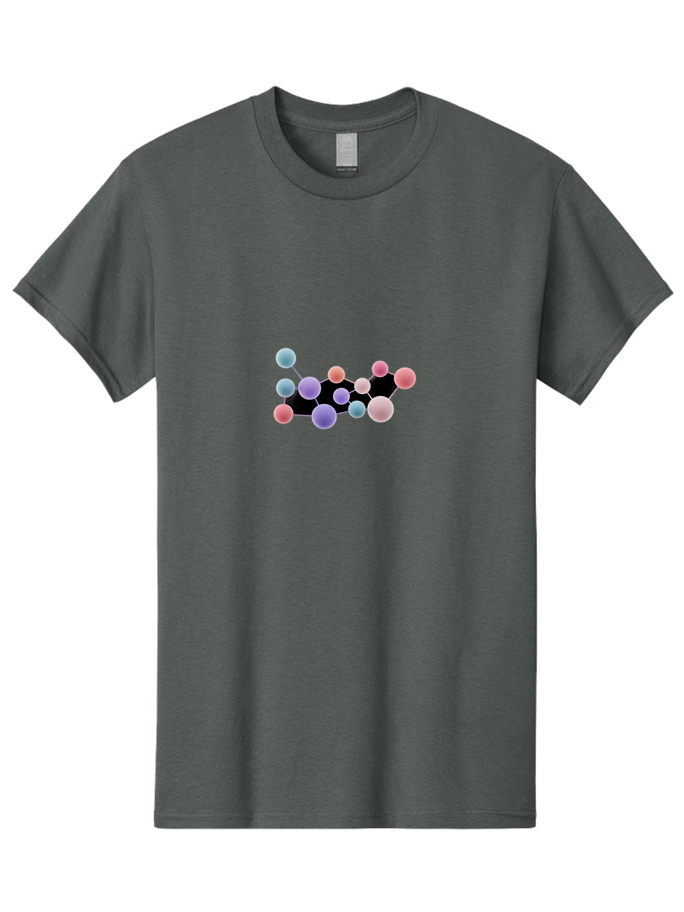 Molecular-Structure Men'S Graphic Tee, 100% Cotton, Comfortable Casual Summer Wear, Machine Washable, Vintage Camera, Old Camera, Antique Camera, Black Camera, Classic Photography, Photography Equipment, Nostalgic Device, Film Camera, Bag798