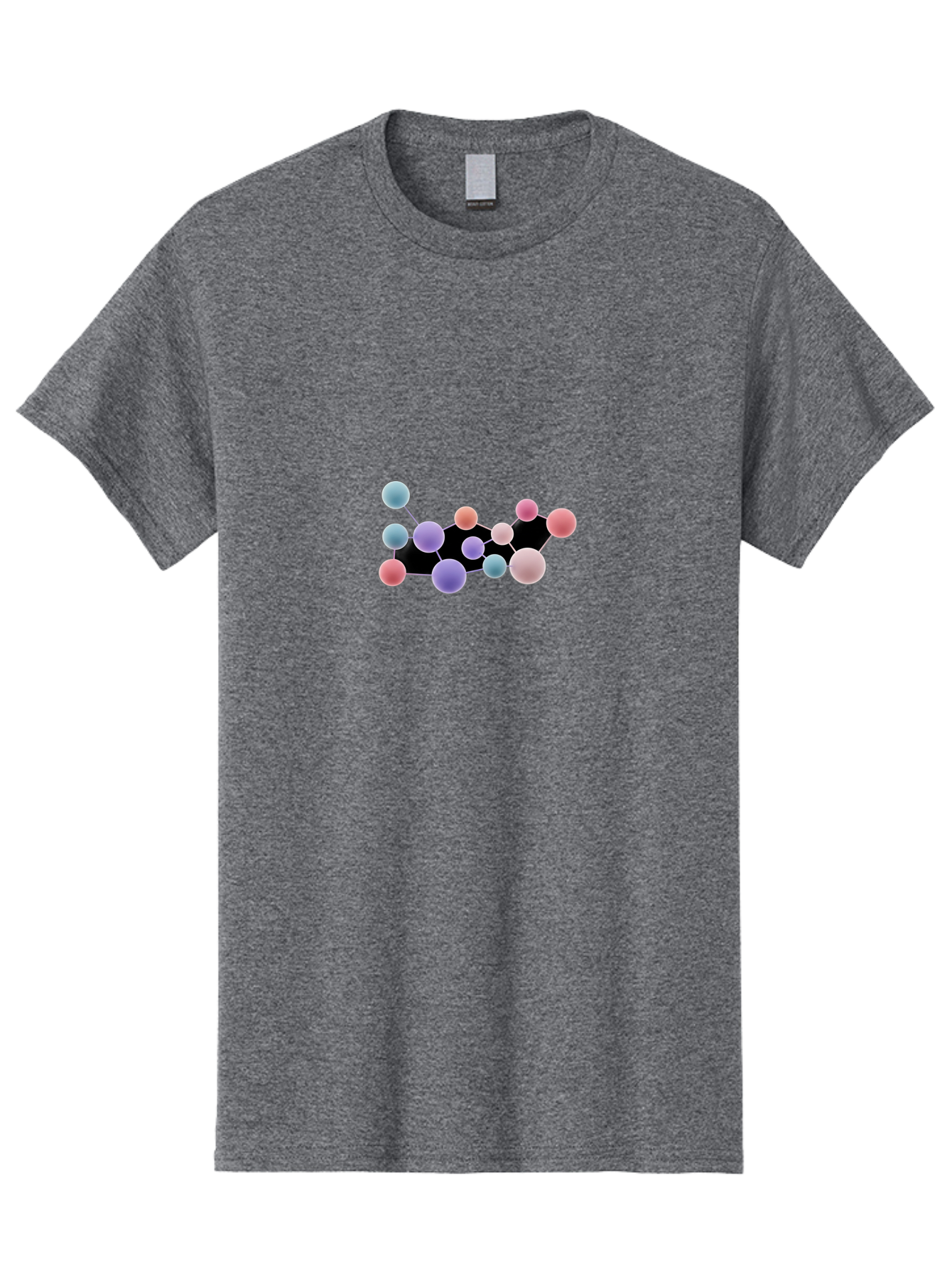 Molecular-Structure Men'S Graphic Tee, 100% Cotton, Comfortable Casual Summer Wear, Machine Washable, Vintage Camera, Old Camera, Antique Camera, Black Camera, Classic Photography, Photography Equipment, Nostalgic Device, Film Camera, Bag798