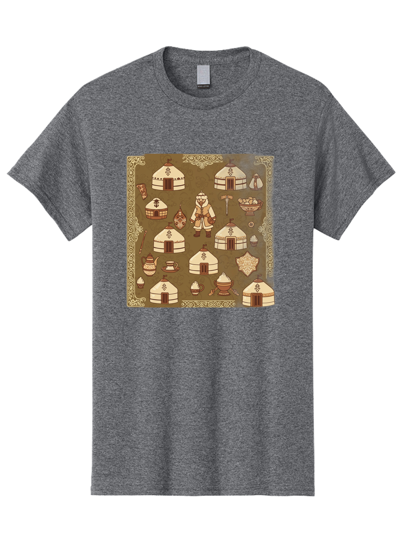 Mongolian-Yurt-Collection Men'S Graphic Tee, 100% Cotton, Comfortable Casual Summer Wear, Machine Washable, Vintage Camera, Old Camera, Antique Camera, Black Camera, Classic Photography, Photography Equipment, Nostalgic Device, Film Camera, Bag801