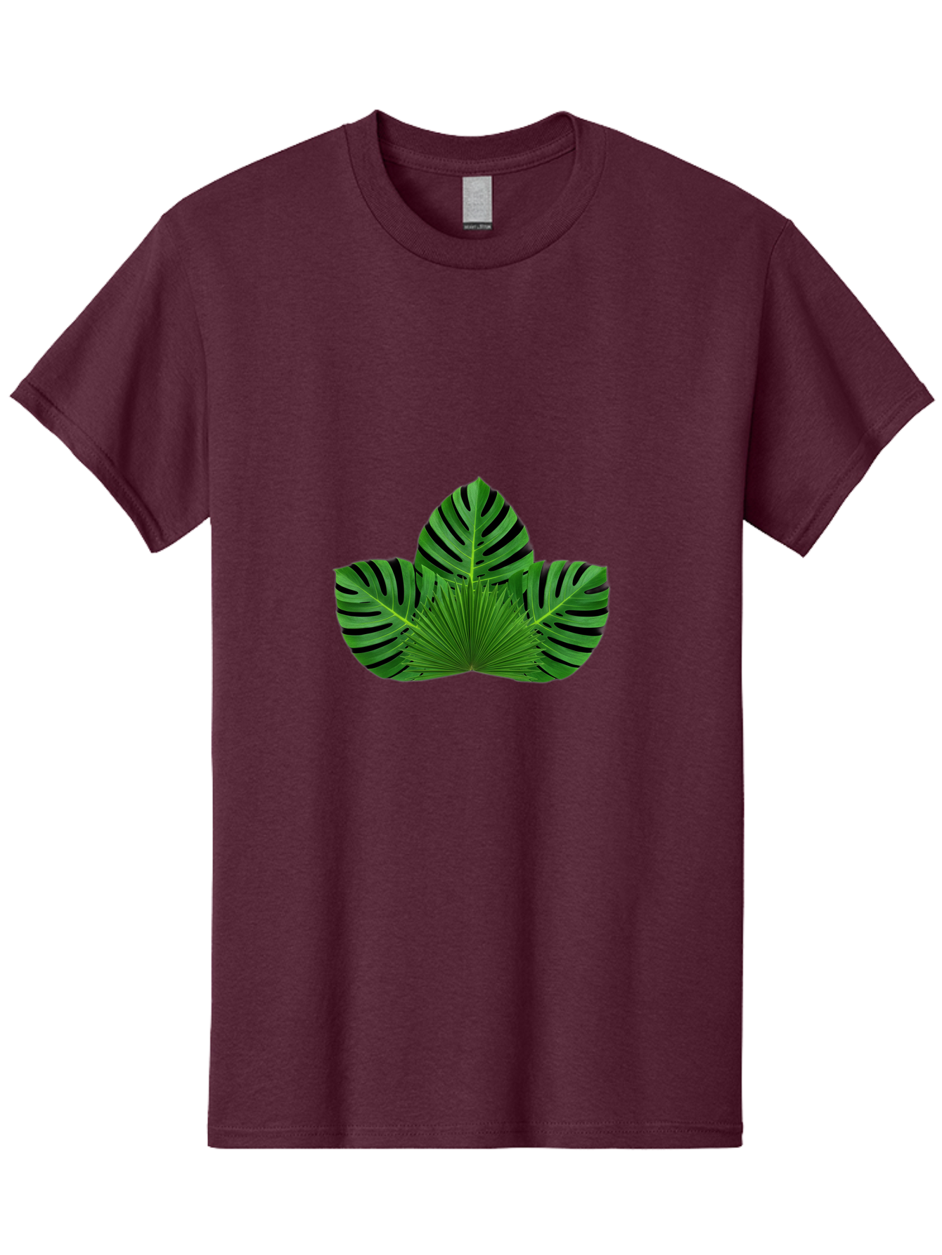 Monstera-Leaf Men'S Graphic Tee, 100% Cotton, Comfortable Casual Summer Wear, Machine Washable, Vintage Camera, Old Camera, Antique Camera, Black Camera, Classic Photography, Photography Equipment, Nostalgic Device, Film Camera, Camera Art Bag806