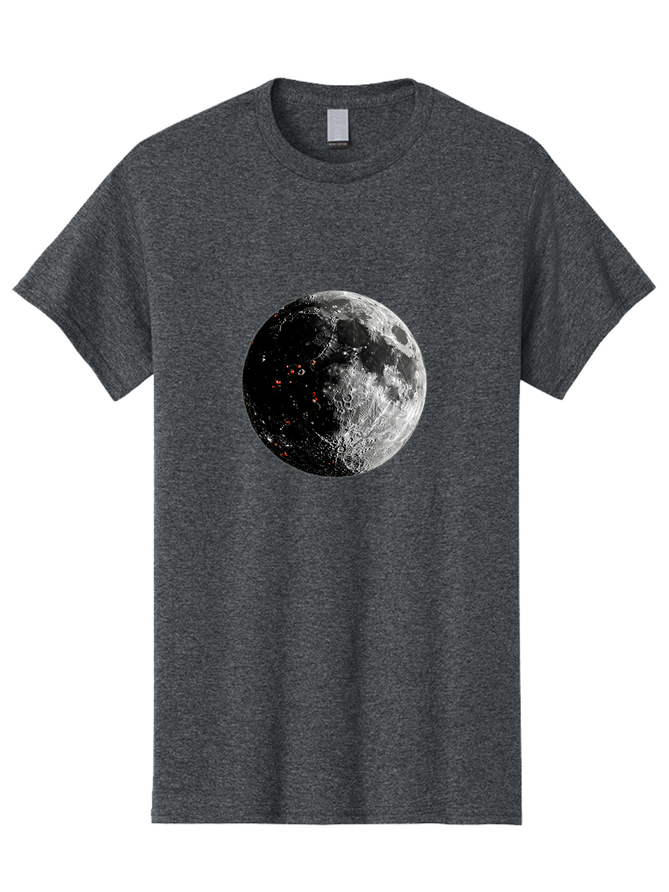 Moon-2 Men'S Graphic Tee, 100% Cotton, Comfortable Casual Summer Wear, Machine Washable, Vintage Camera, Old Camera, Antique Camera, Black Camera, Classic Photography, Photography Equipment, Nostalgic Device, Film Camera, Camera Art Bag808