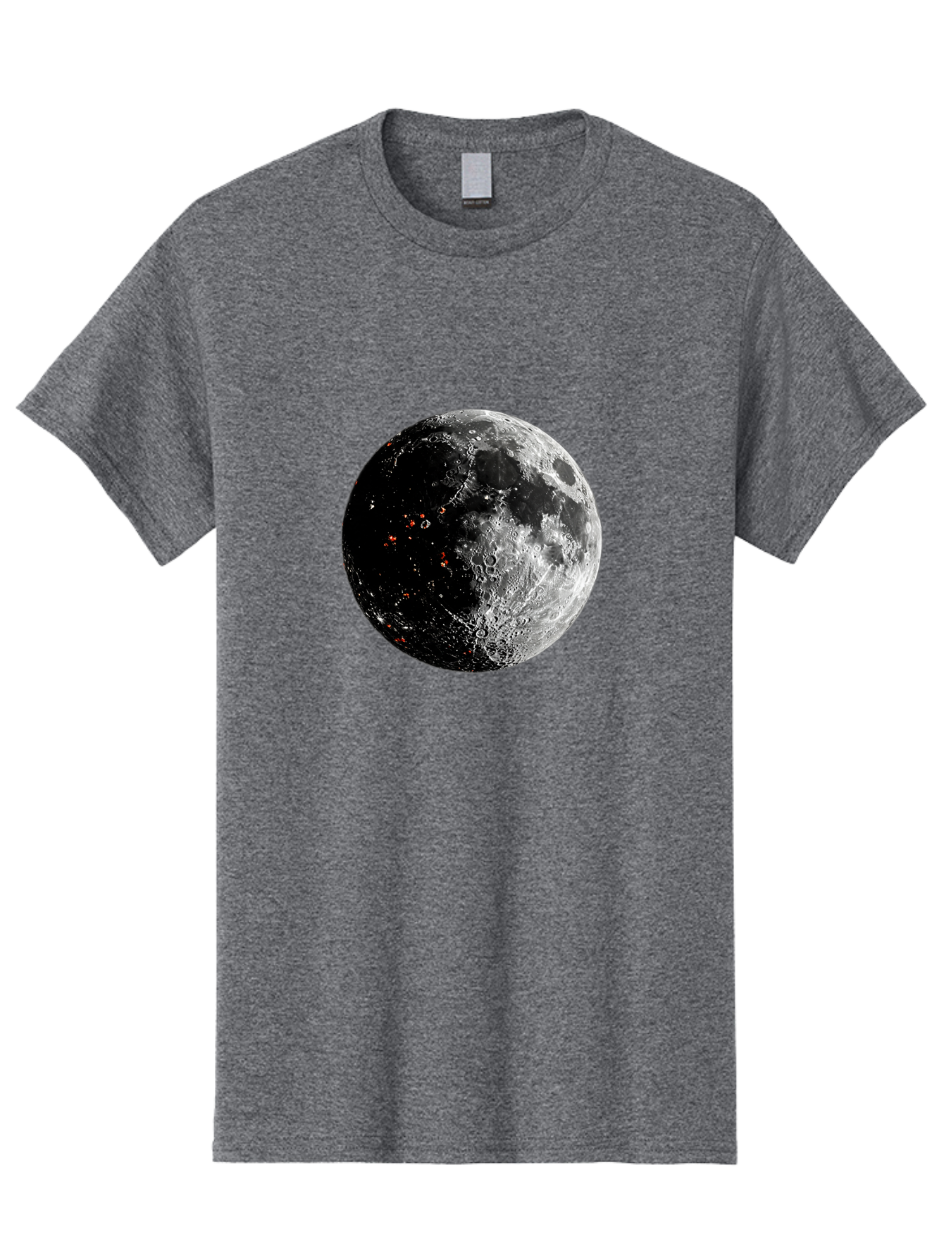 Moon-2 Men'S Graphic Tee, 100% Cotton, Comfortable Casual Summer Wear, Machine Washable, Vintage Camera, Old Camera, Antique Camera, Black Camera, Classic Photography, Photography Equipment, Nostalgic Device, Film Camera, Camera Art Bag808