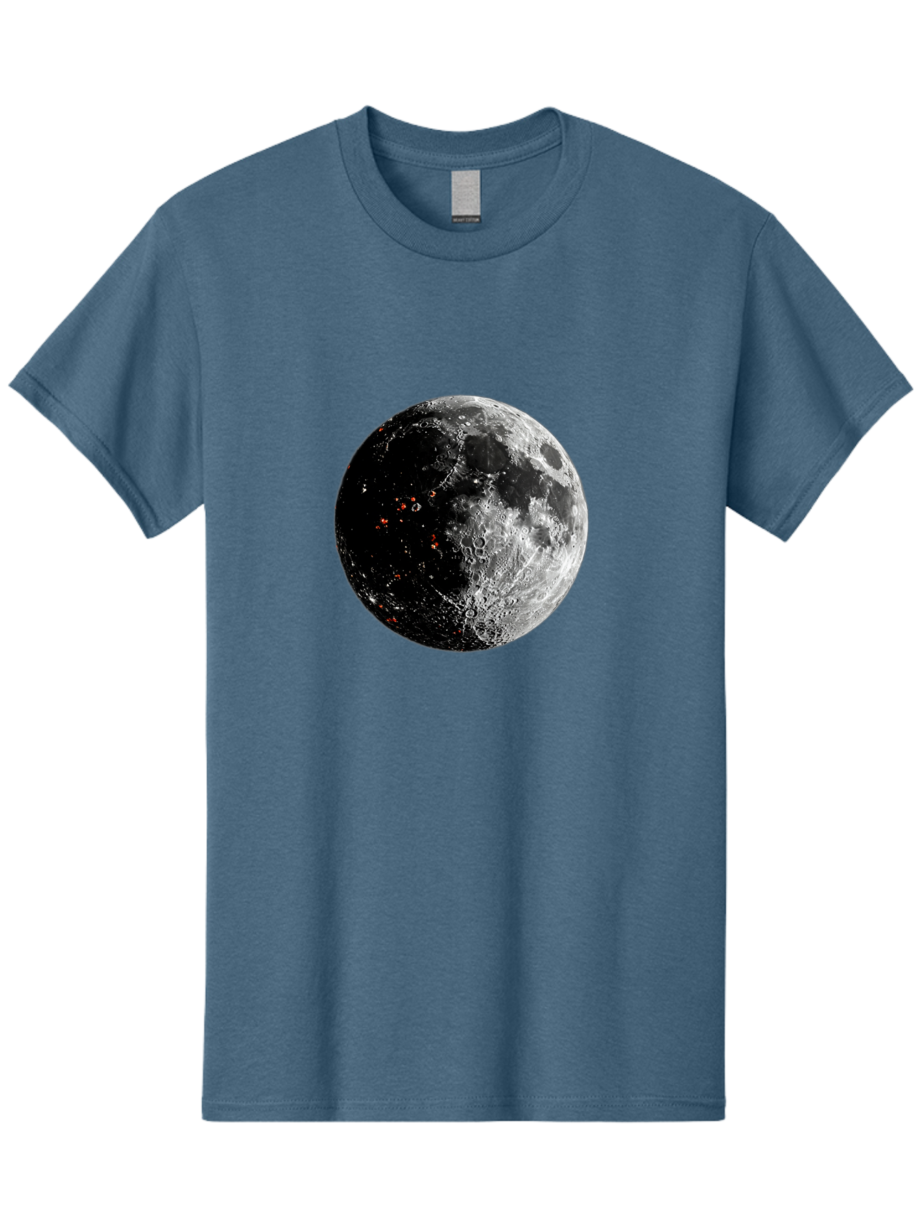 Moon-2 Men'S Graphic Tee, 100% Cotton, Comfortable Casual Summer Wear, Machine Washable, Vintage Camera, Old Camera, Antique Camera, Black Camera, Classic Photography, Photography Equipment, Nostalgic Device, Film Camera, Camera Art Bag808