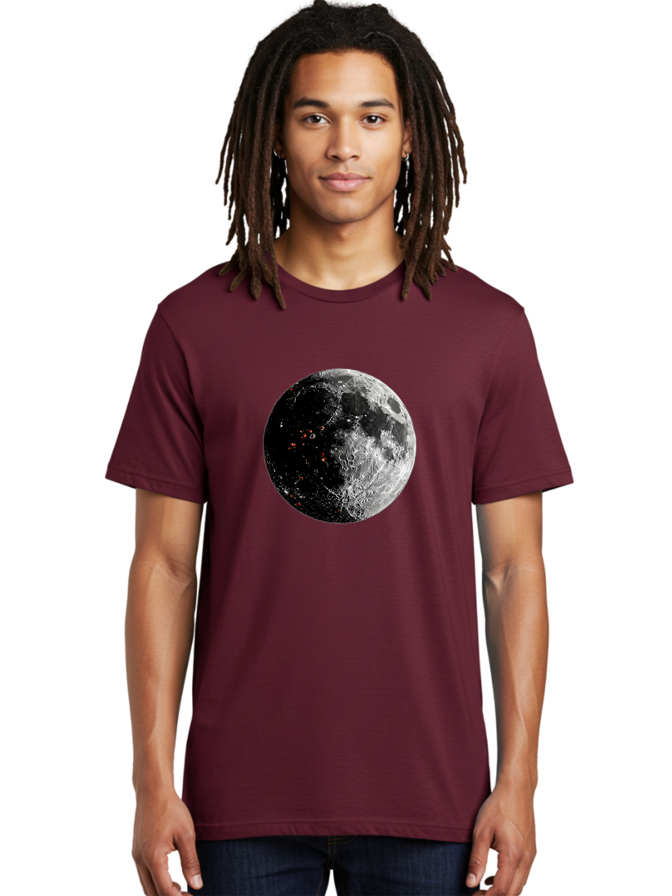Moon-2 Men'S Graphic Tee, 100% Cotton, Comfortable Casual Summer Wear, Machine Washable, Vintage Camera, Old Camera, Antique Camera, Black Camera, Classic Photography, Photography Equipment, Nostalgic Device, Film Camera, Camera Art Bag808