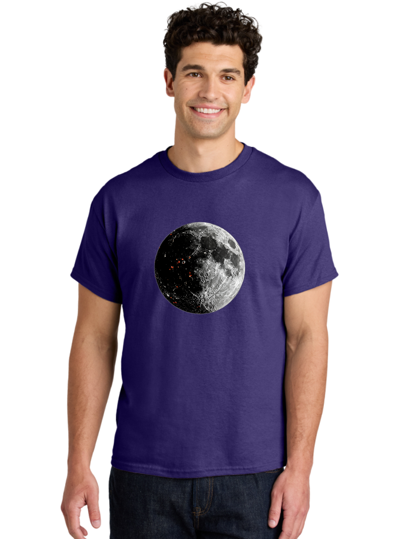 Moon-2 Men'S Graphic Tee, 100% Cotton, Comfortable Casual Summer Wear, Machine Washable, Vintage Camera, Old Camera, Antique Camera, Black Camera, Classic Photography, Photography Equipment, Nostalgic Device, Film Camera, Camera Art Bag808