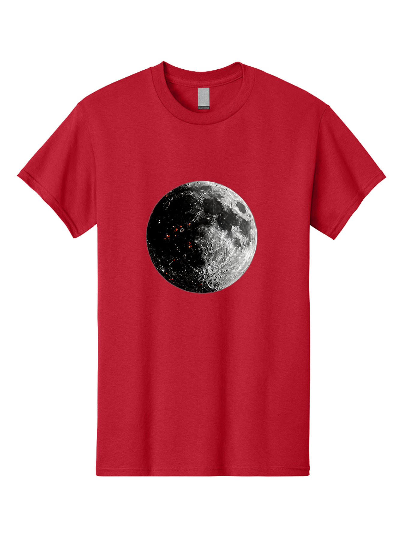 Moon-2 Men'S Graphic Tee, 100% Cotton, Comfortable Casual Summer Wear, Machine Washable, Vintage Camera, Old Camera, Antique Camera, Black Camera, Classic Photography, Photography Equipment, Nostalgic Device, Film Camera, Camera Art Bag808