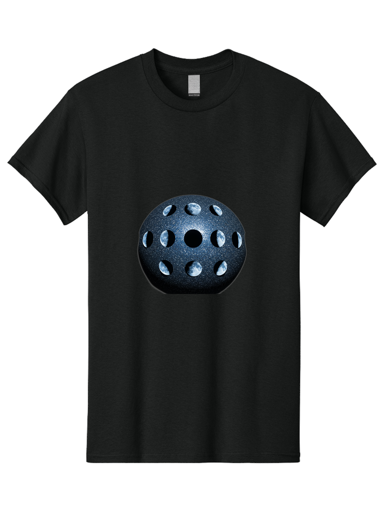 Moon-Phases-Orb Men'S Graphic Tee, 100% Cotton, Comfortable Casual Summer Wear, Machine Washable, Vintage Camera, Old Camera, Antique Camera, Black Camera, Classic Photography, Photography Equipment, Nostalgic Device, Film Camera, Camera Art Bag809