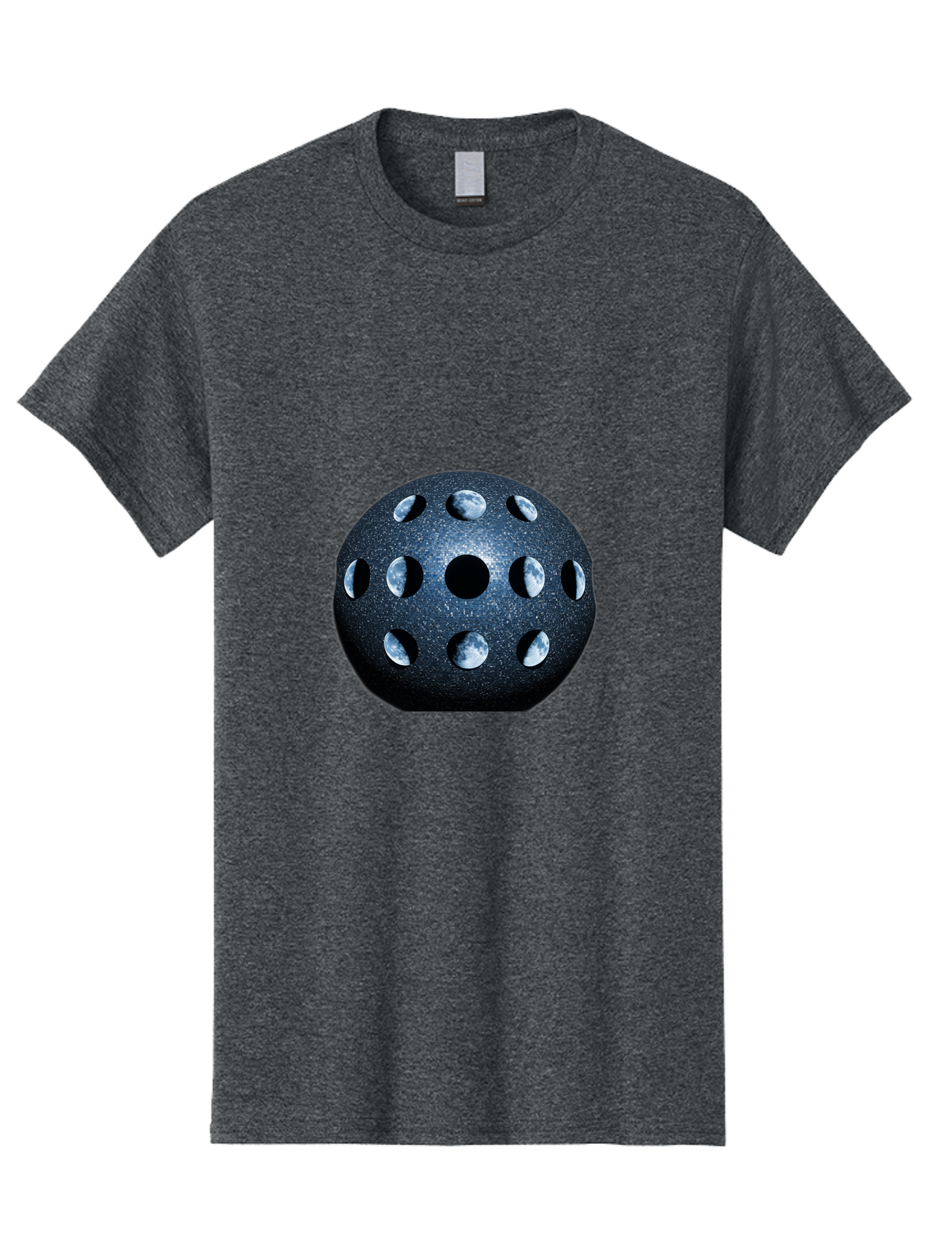 Moon-Phases-Orb Men'S Graphic Tee, 100% Cotton, Comfortable Casual Summer Wear, Machine Washable, Vintage Camera, Old Camera, Antique Camera, Black Camera, Classic Photography, Photography Equipment, Nostalgic Device, Film Camera, Camera Art Bag809