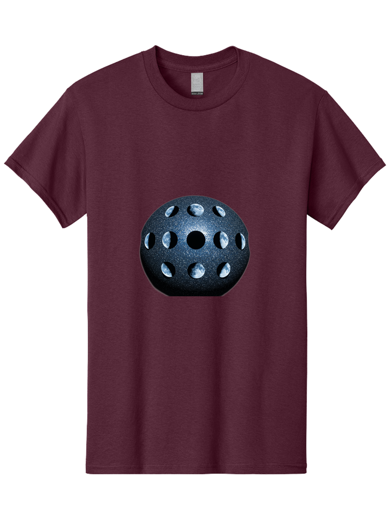 Moon-Phases-Orb Men'S Graphic Tee, 100% Cotton, Comfortable Casual Summer Wear, Machine Washable, Vintage Camera, Old Camera, Antique Camera, Black Camera, Classic Photography, Photography Equipment, Nostalgic Device, Film Camera, Camera Art Bag809