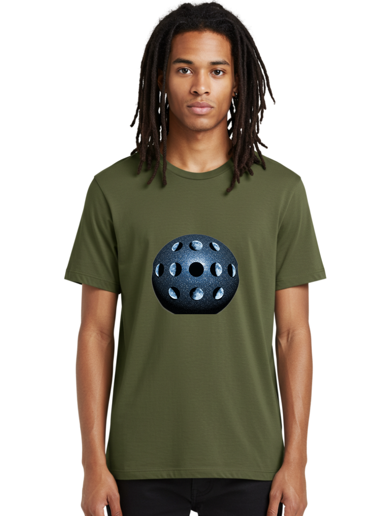 Moon-Phases-Orb Men'S Graphic Tee, 100% Cotton, Comfortable Casual Summer Wear, Machine Washable, Vintage Camera, Old Camera, Antique Camera, Black Camera, Classic Photography, Photography Equipment, Nostalgic Device, Film Camera, Camera Art Bag809
