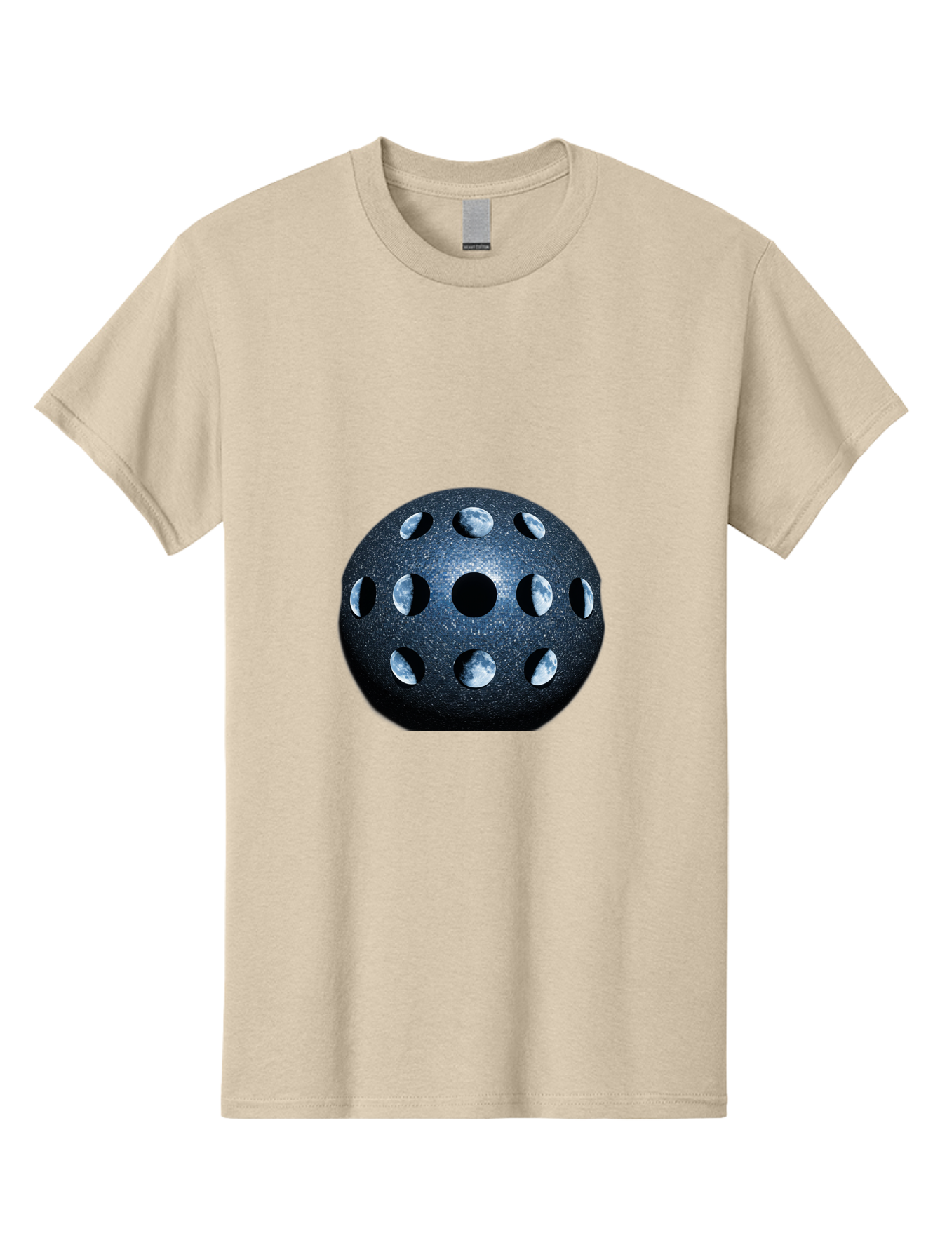 Moon-Phases-Orb Men'S Graphic Tee, 100% Cotton, Comfortable Casual Summer Wear, Machine Washable, Vintage Camera, Old Camera, Antique Camera, Black Camera, Classic Photography, Photography Equipment, Nostalgic Device, Film Camera, Camera Art Bag809